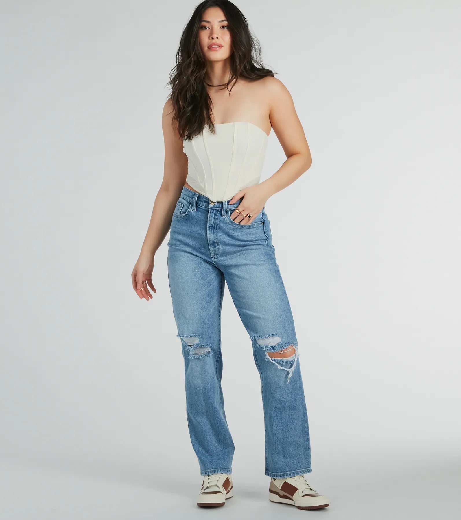 Ultimate Night-Out Cropped Corset Top