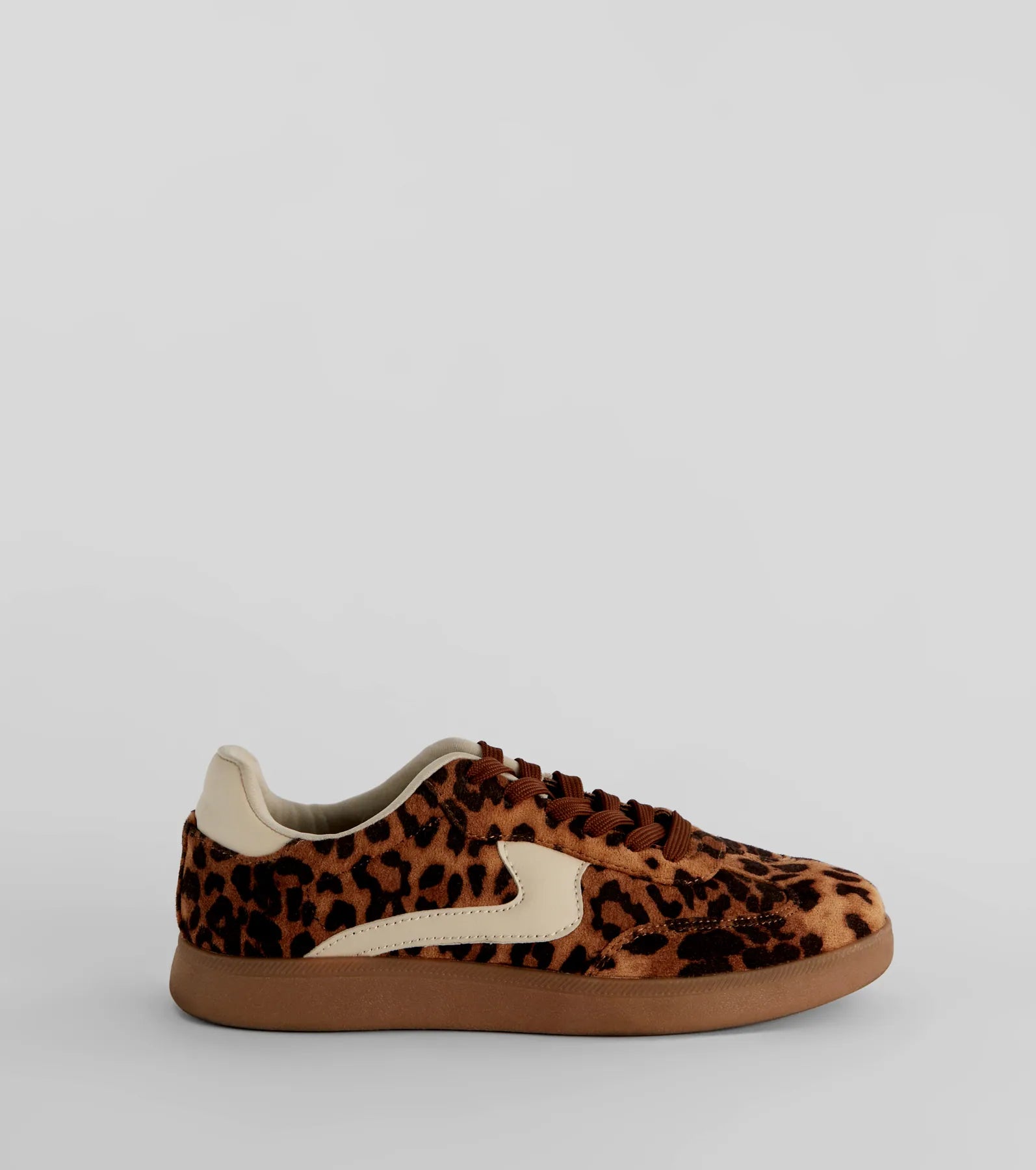 Premium Leopard Faux Suede Sneakers - Ultimate Style Upgrade