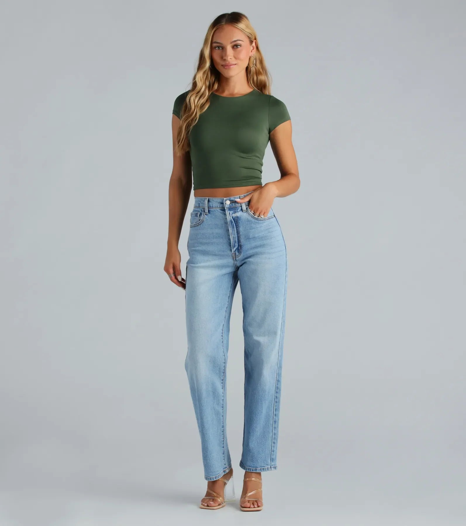 Premium High-Rise Straight-Leg Boyfriend Jeans - Ultimate Comfort & Style