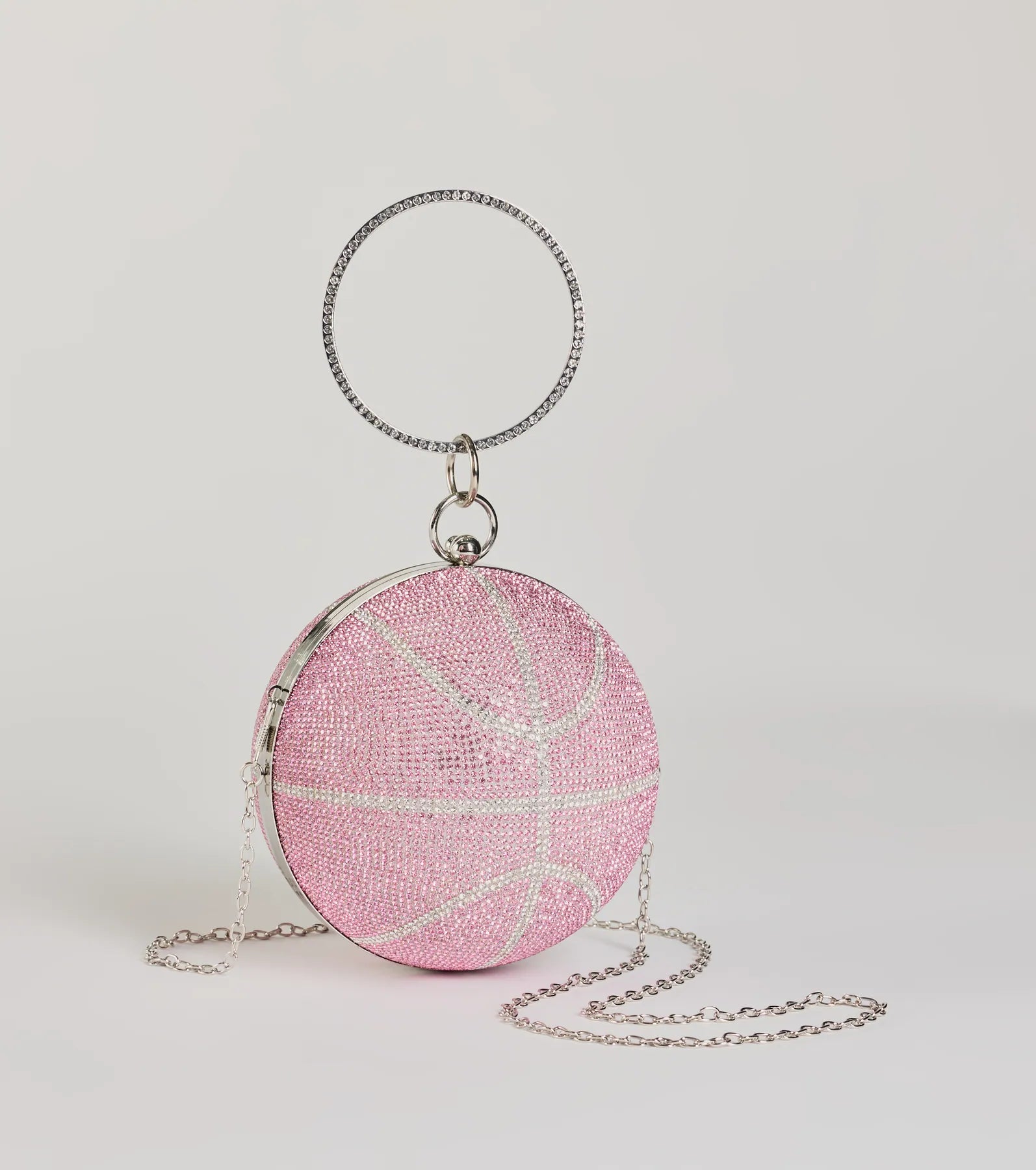 Ultimate Rhinestone Basketball Clutch - Premium Style Statement