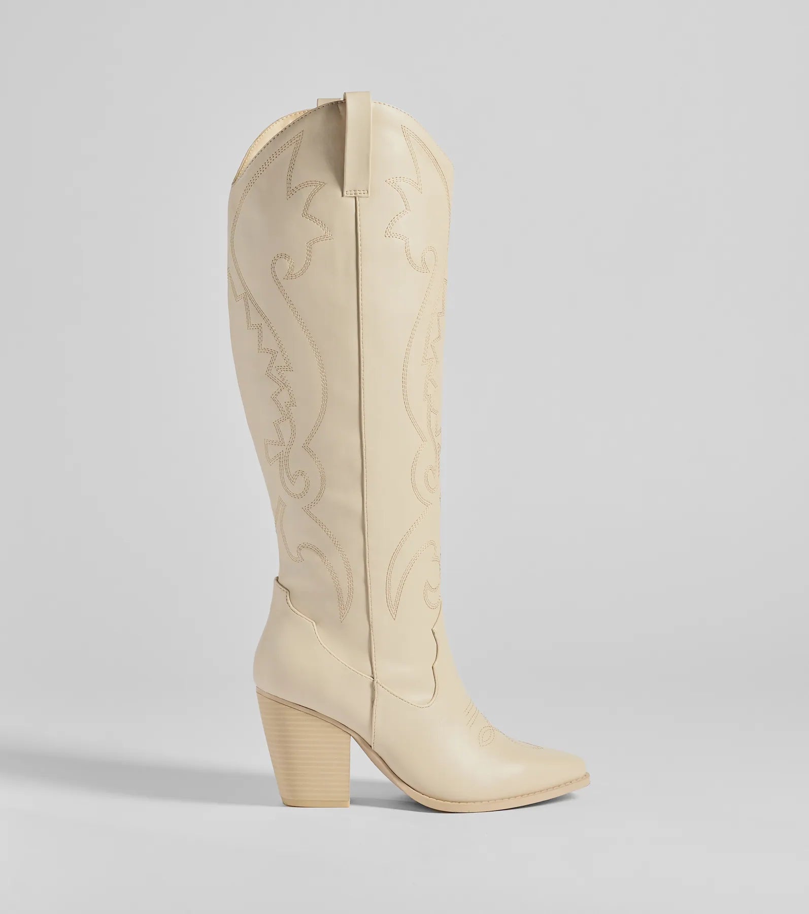 Ultimate Western Flair Under-The-Knee Boots