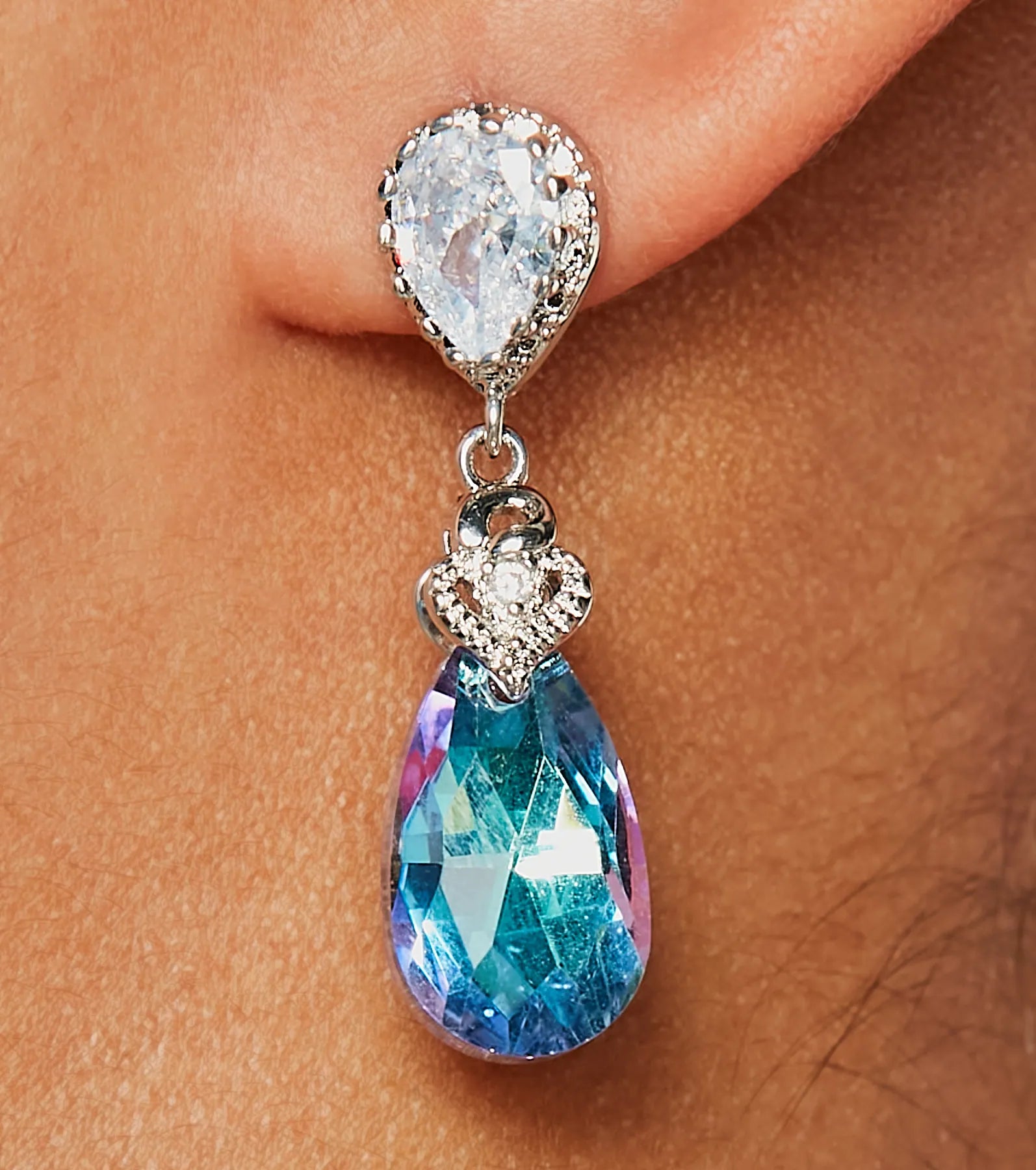 Premium Teardrop Gemstone Earrings for Elegant Occasions