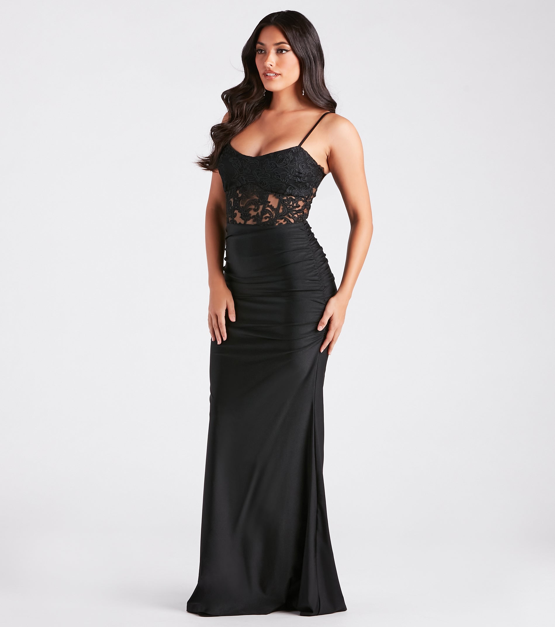 Premium Yasmine Lace Corset Mermaid Gown – Ultimate Formal Elegance