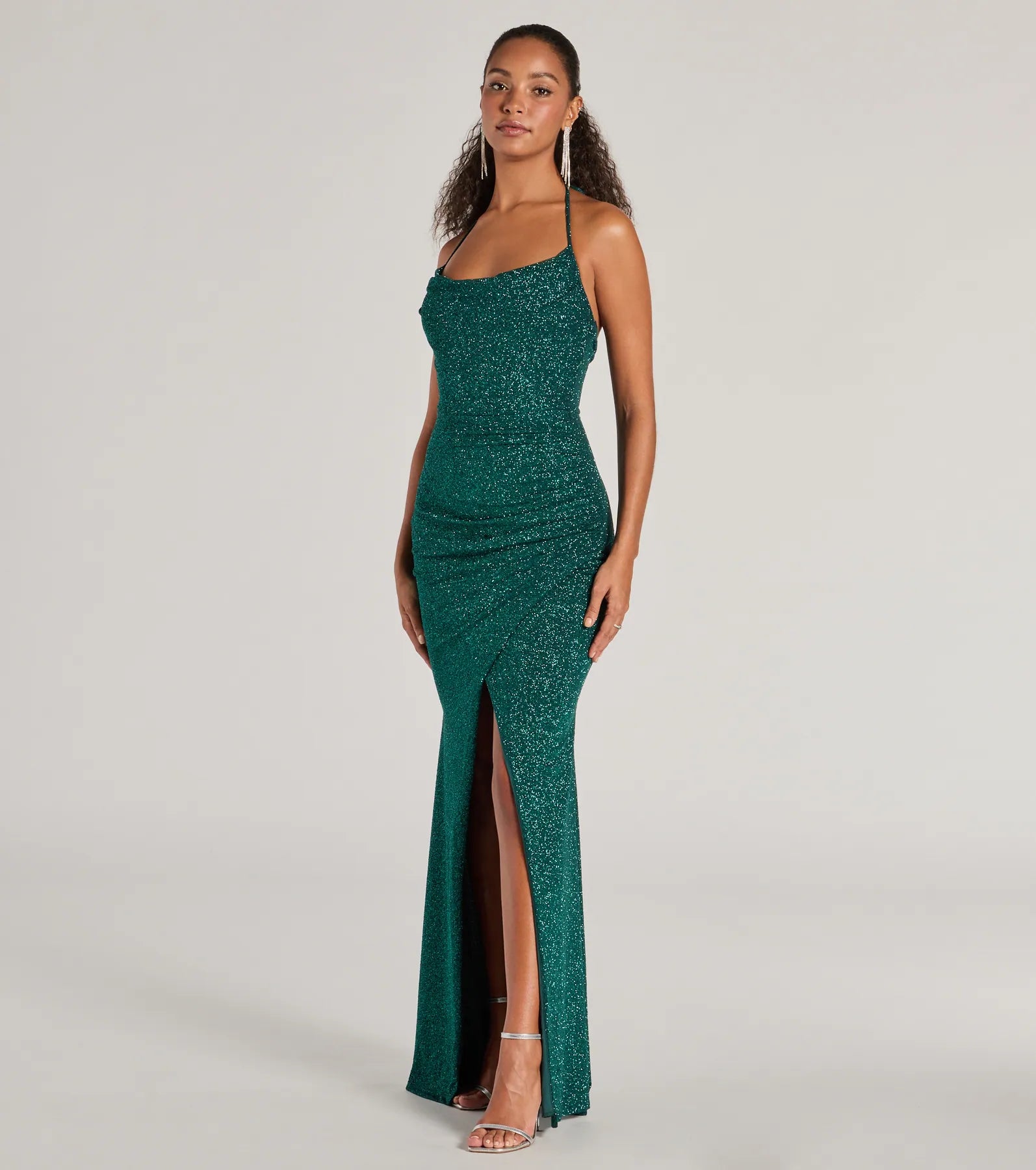 Sevi Ultimate Glitter Mermaid Evening Gown