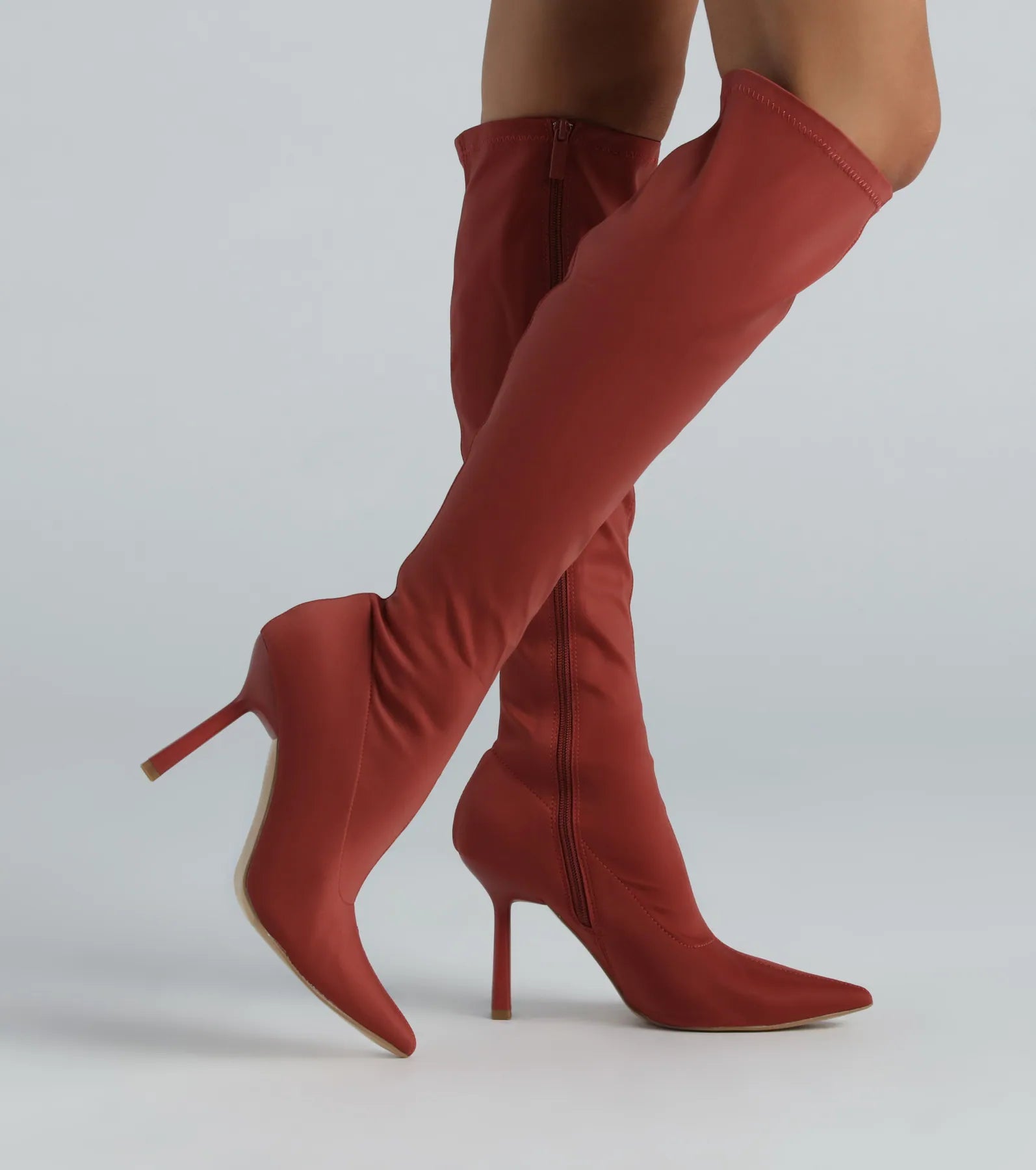 Ultimate Elevated Mood Knee-High Stiletto Boots