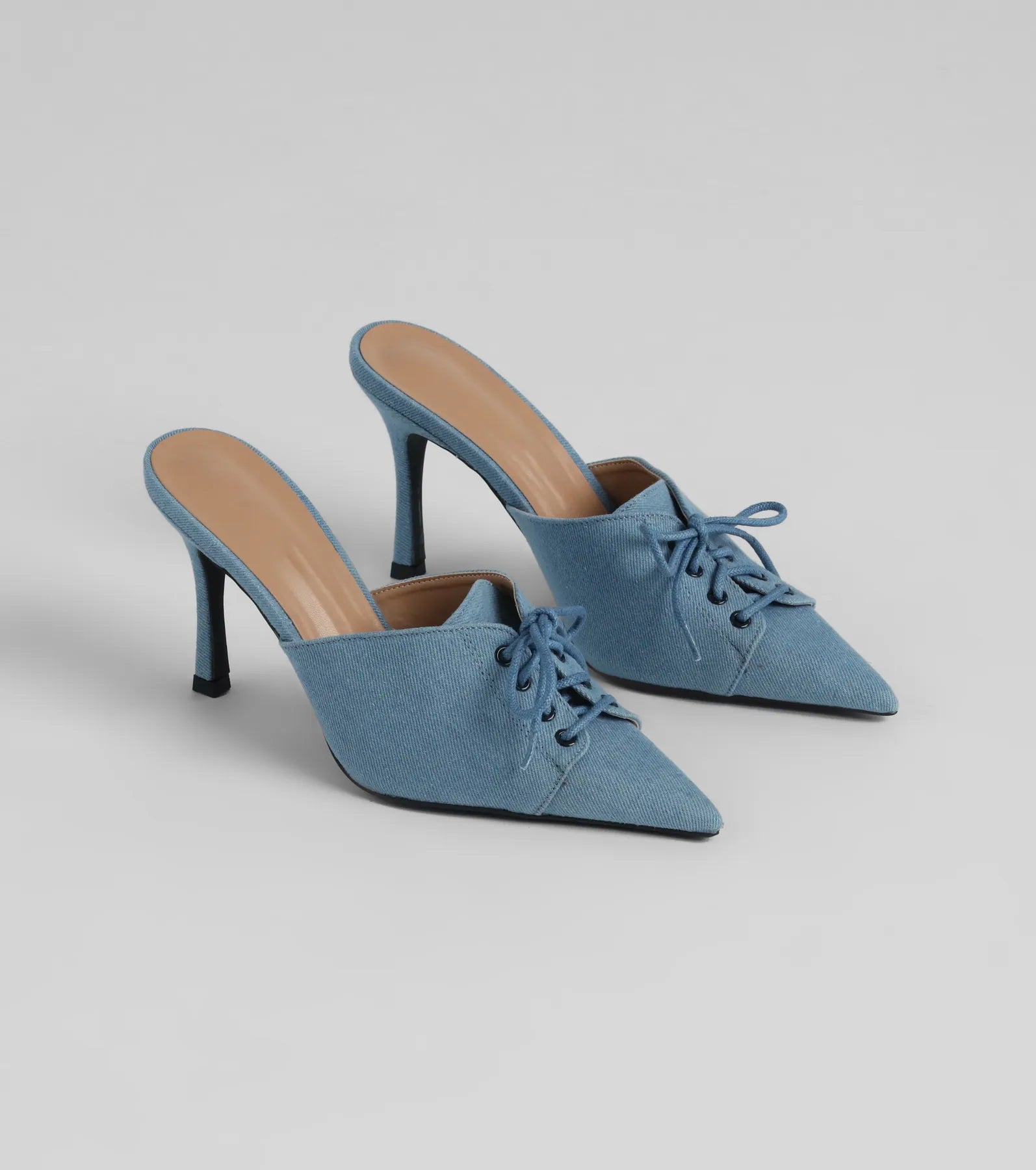 Ultimate Denim Stiletto Pumps - The Real Showstopper