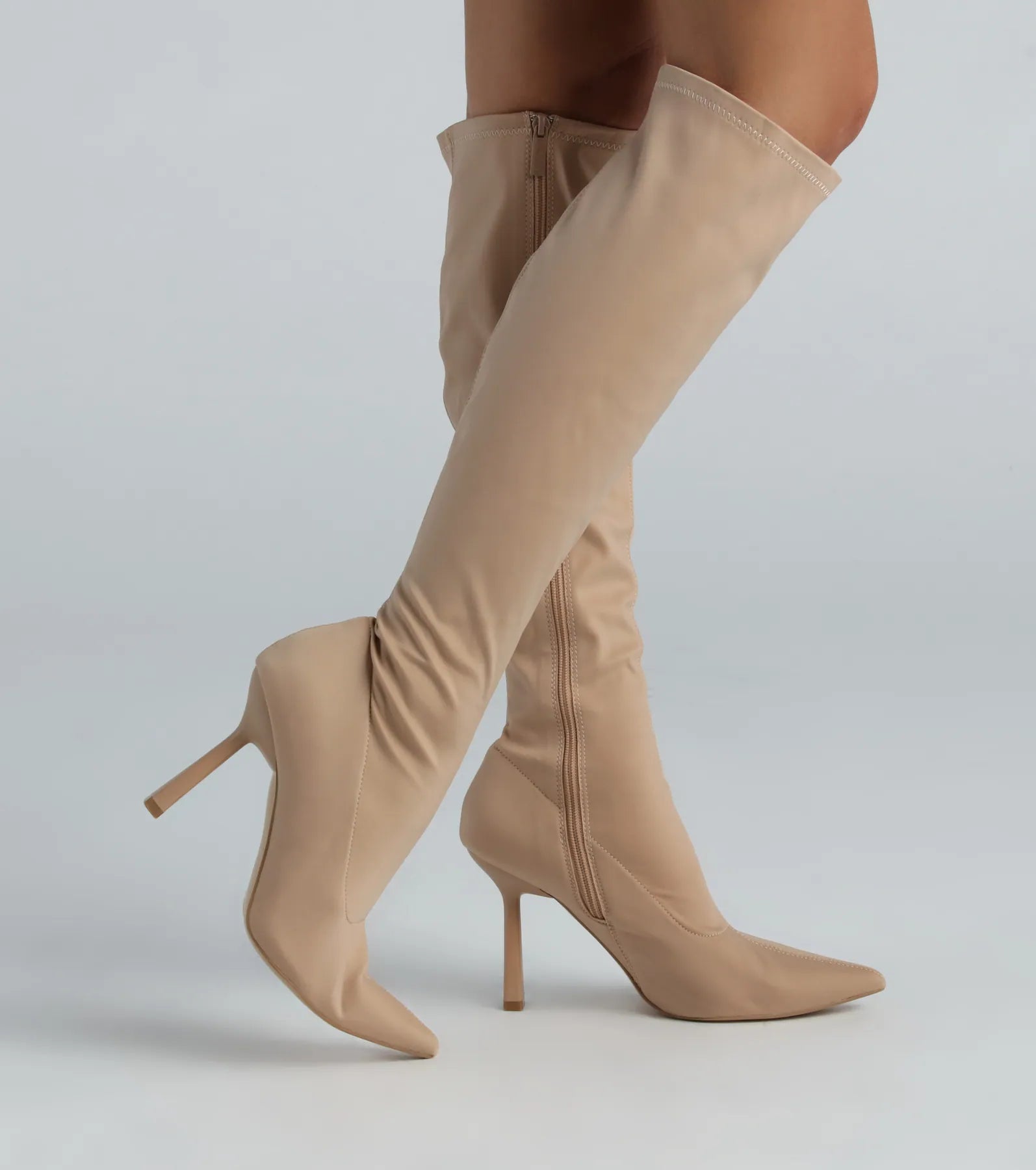 Ultimate Elevated Mood Knee-High Stiletto Boots