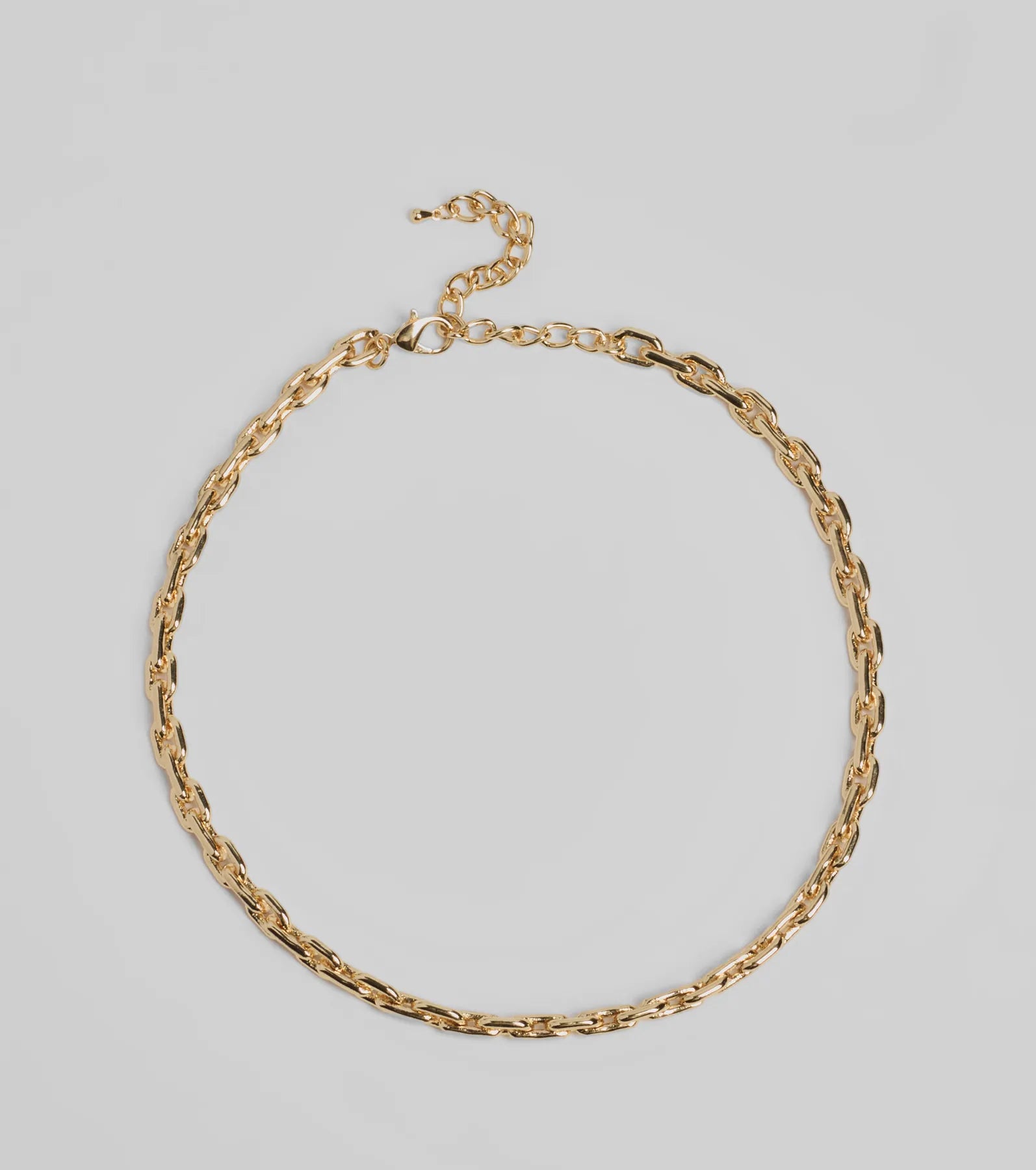 Premium Minimalist Chain-Link Choker Necklace | Effortless Elegance