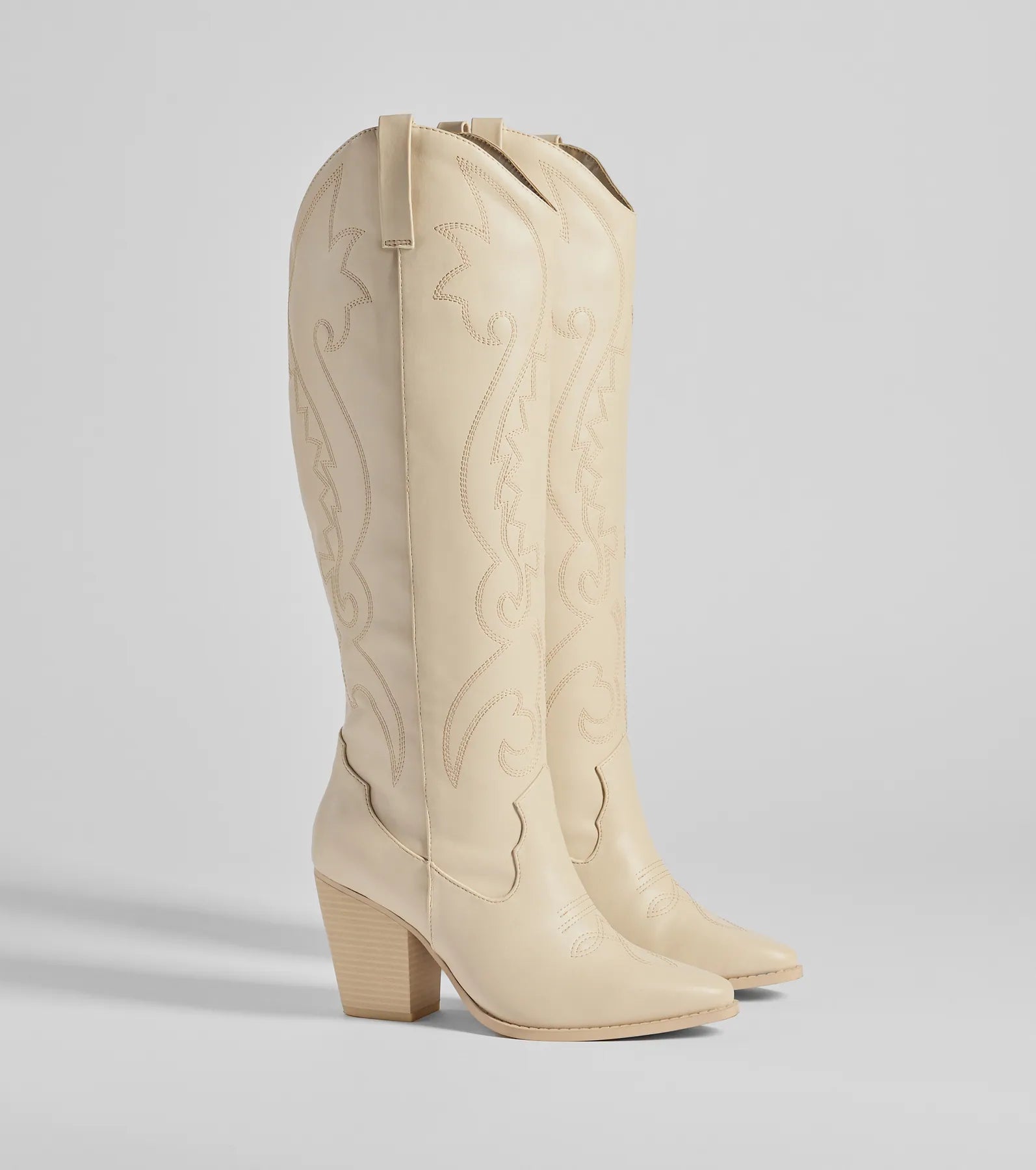 Ultimate Western Flair Under-The-Knee Boots