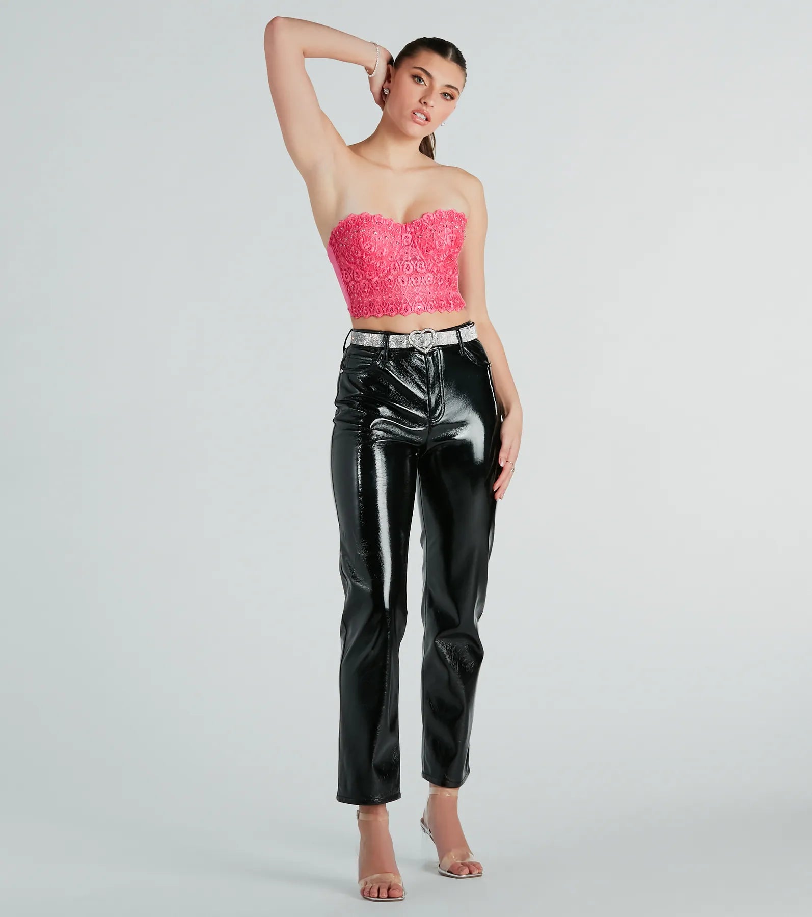 Ultimate Glam Heartbreaker Rhinestone Belt