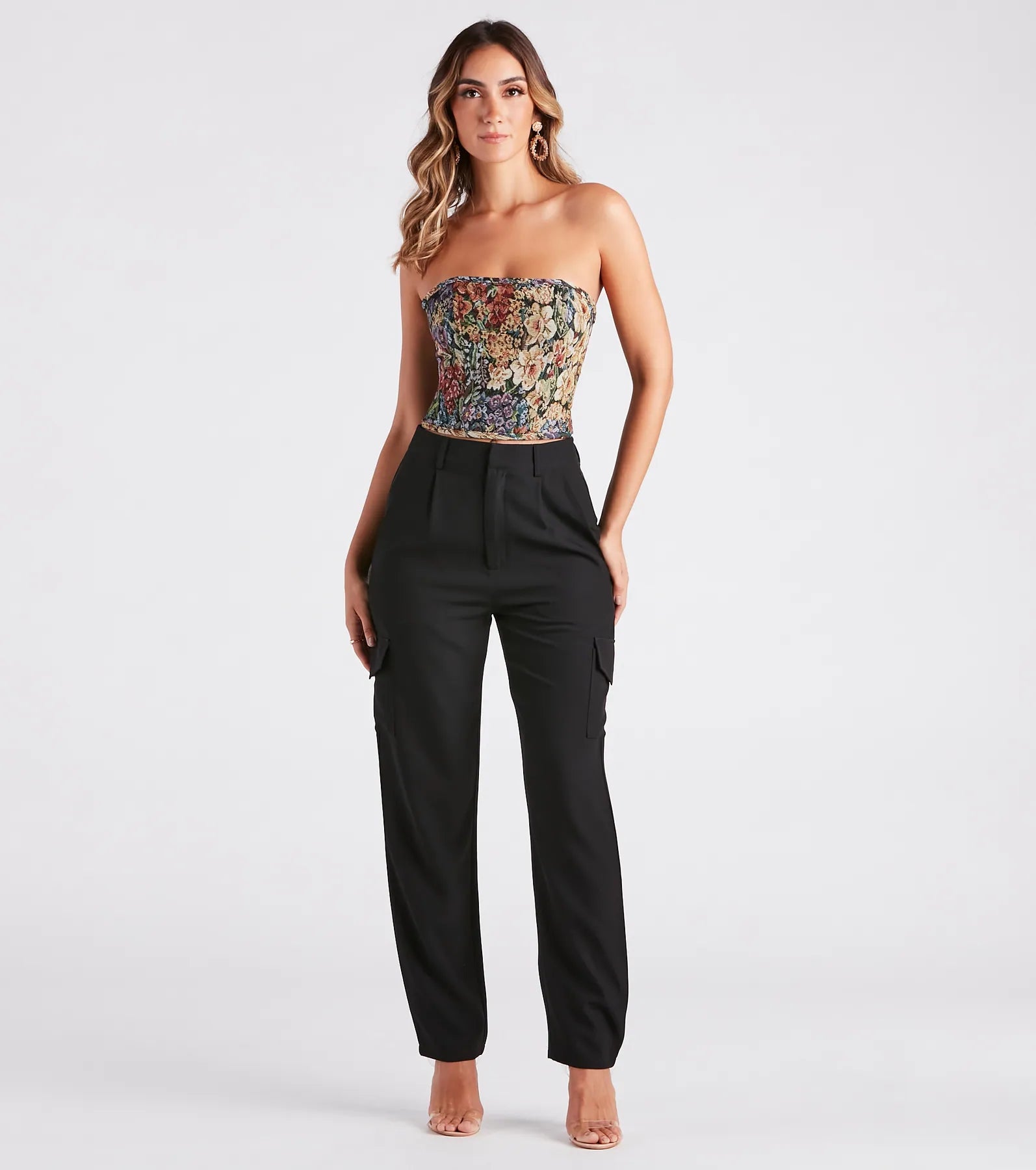 Ultimate Sophistication High-Rise Cargo Pants