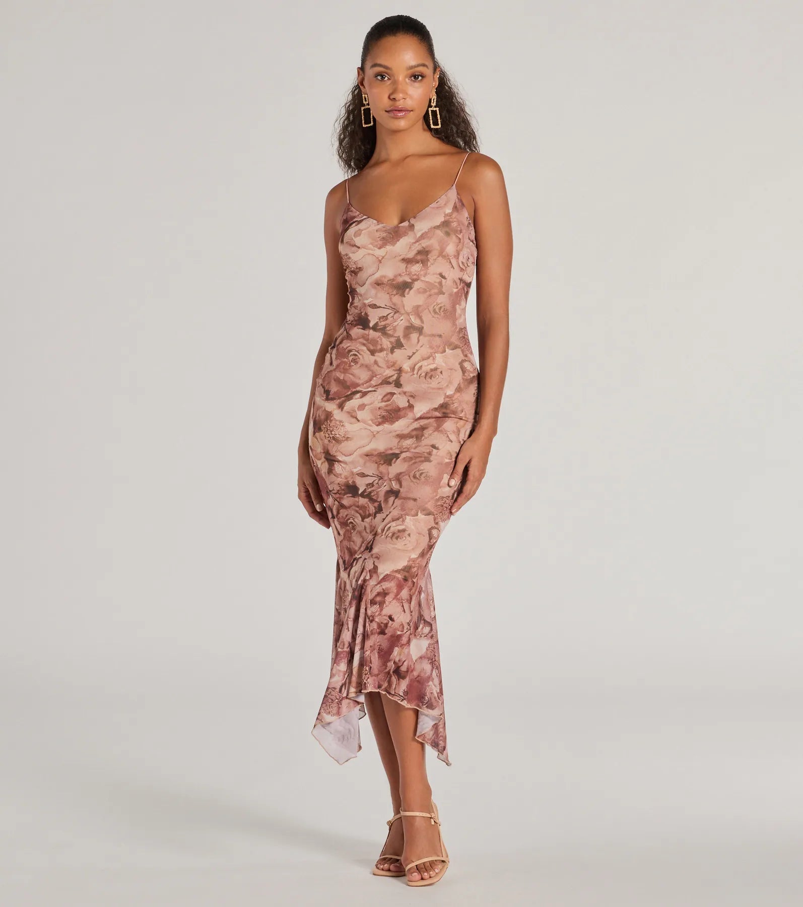 Ultimate Floral Elegance: Ruffle Midi Dress for Every Occasion