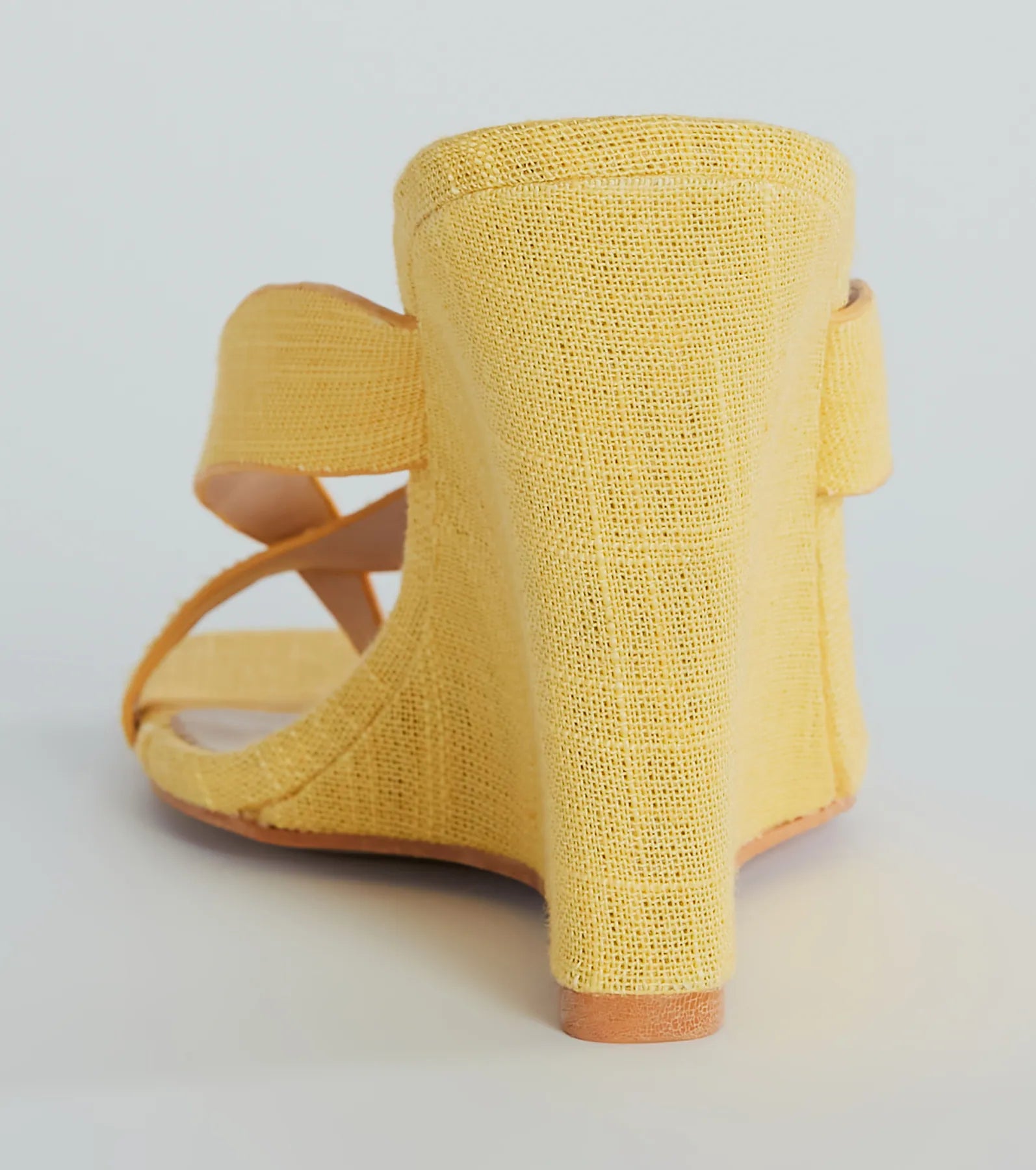 Premium Summer Muse Linen Wedge Sandals