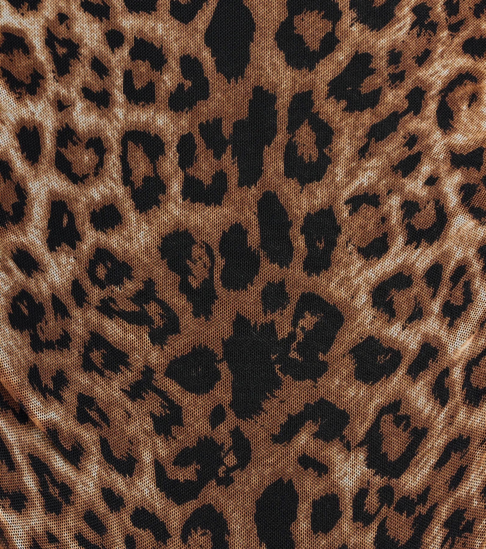 Ultimate Wild Glam Leopard Print Mini Dress