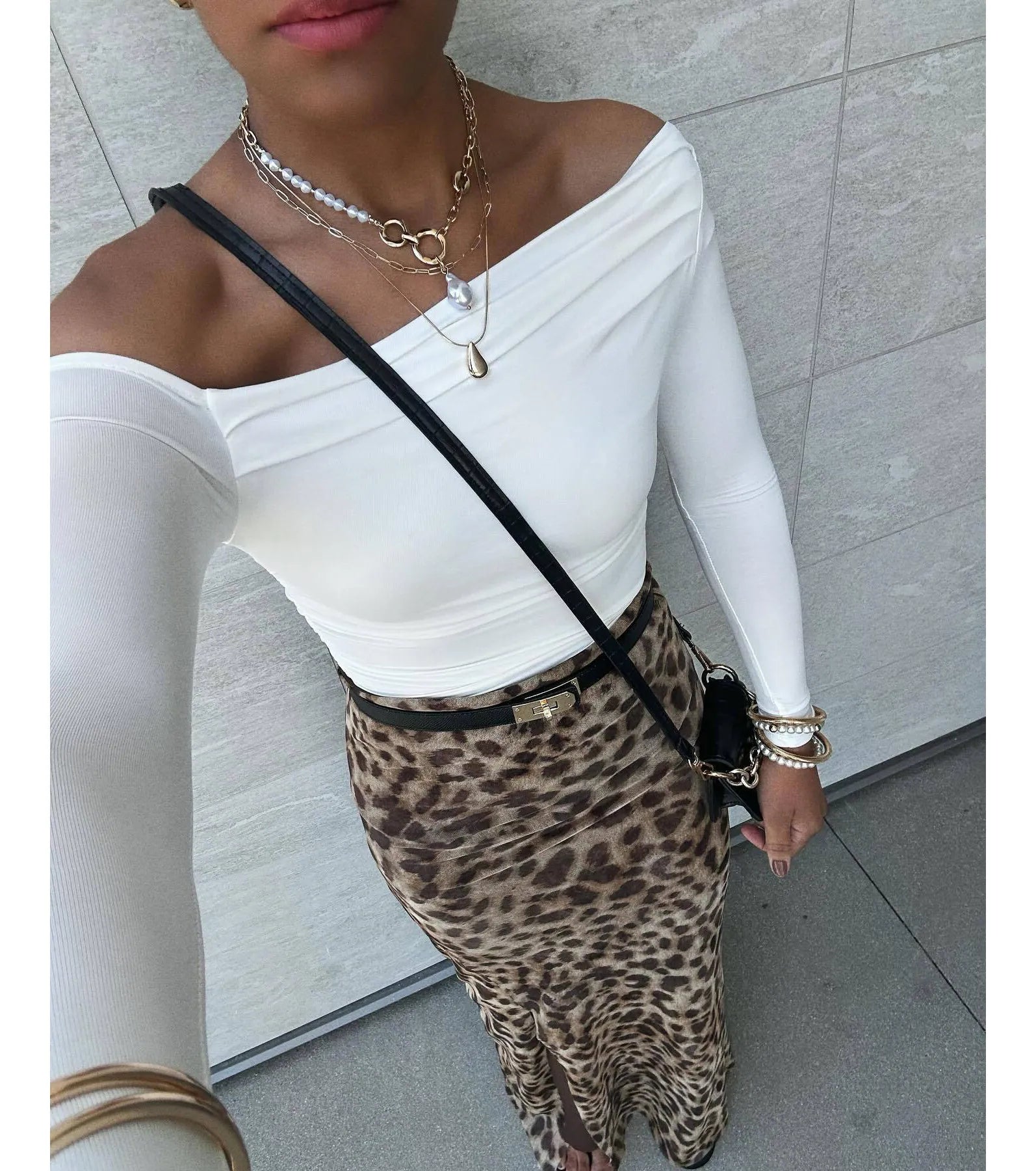 Ultimate Smooth Off-The-Shoulder Top - Flawless Fit