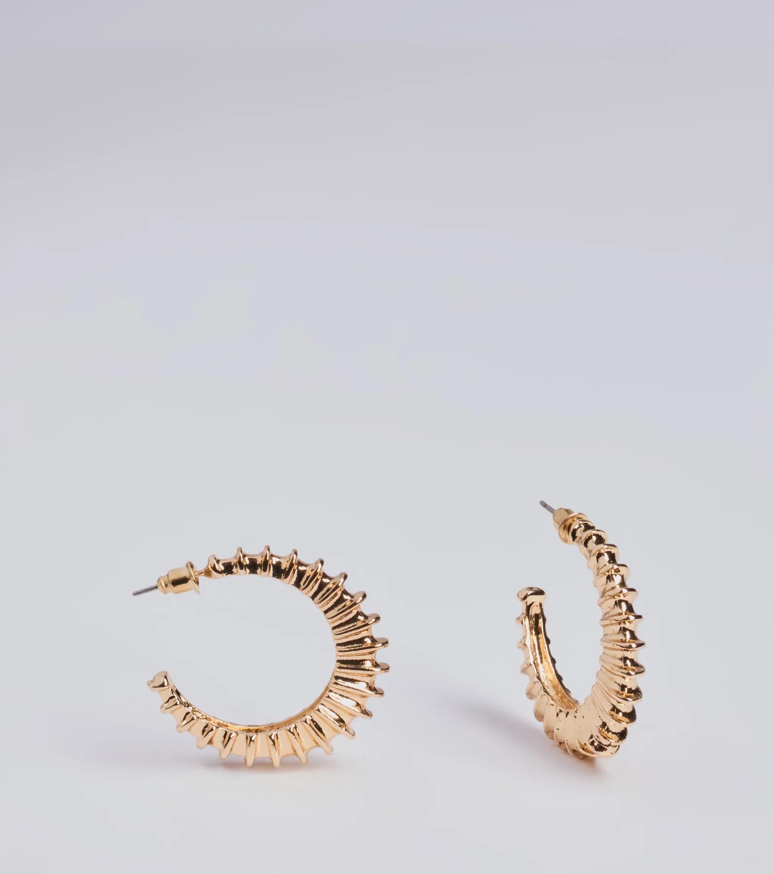 Premium Chic Alert Coiled Hoop Earrings - Upgrade Your Style