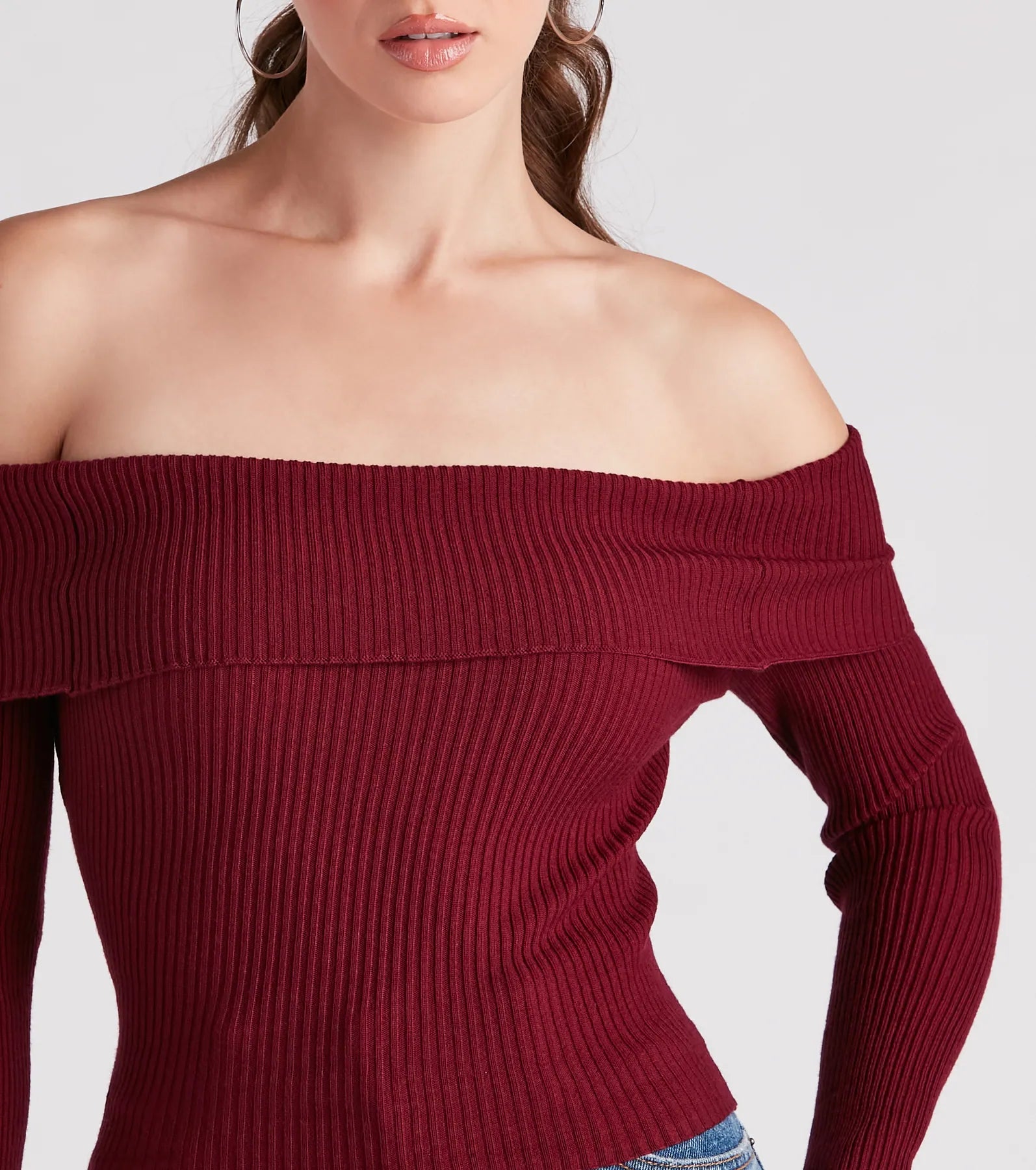 Ultimate Comfort Foldover Knit Sweater