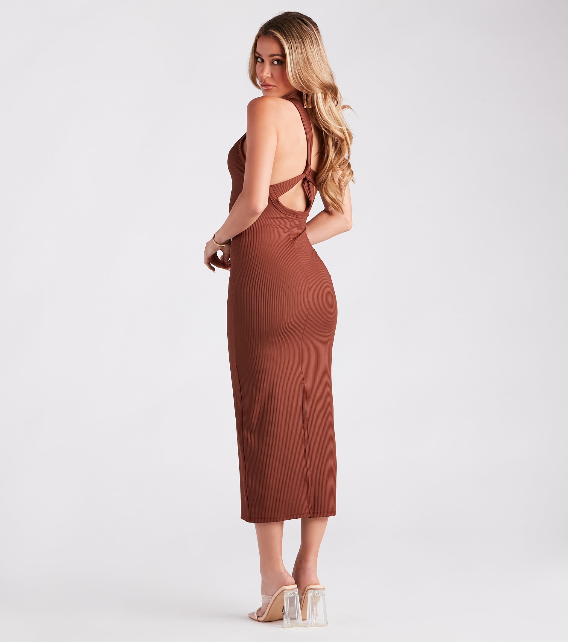 Ultimate Confidence One-Shoulder Midi Dress