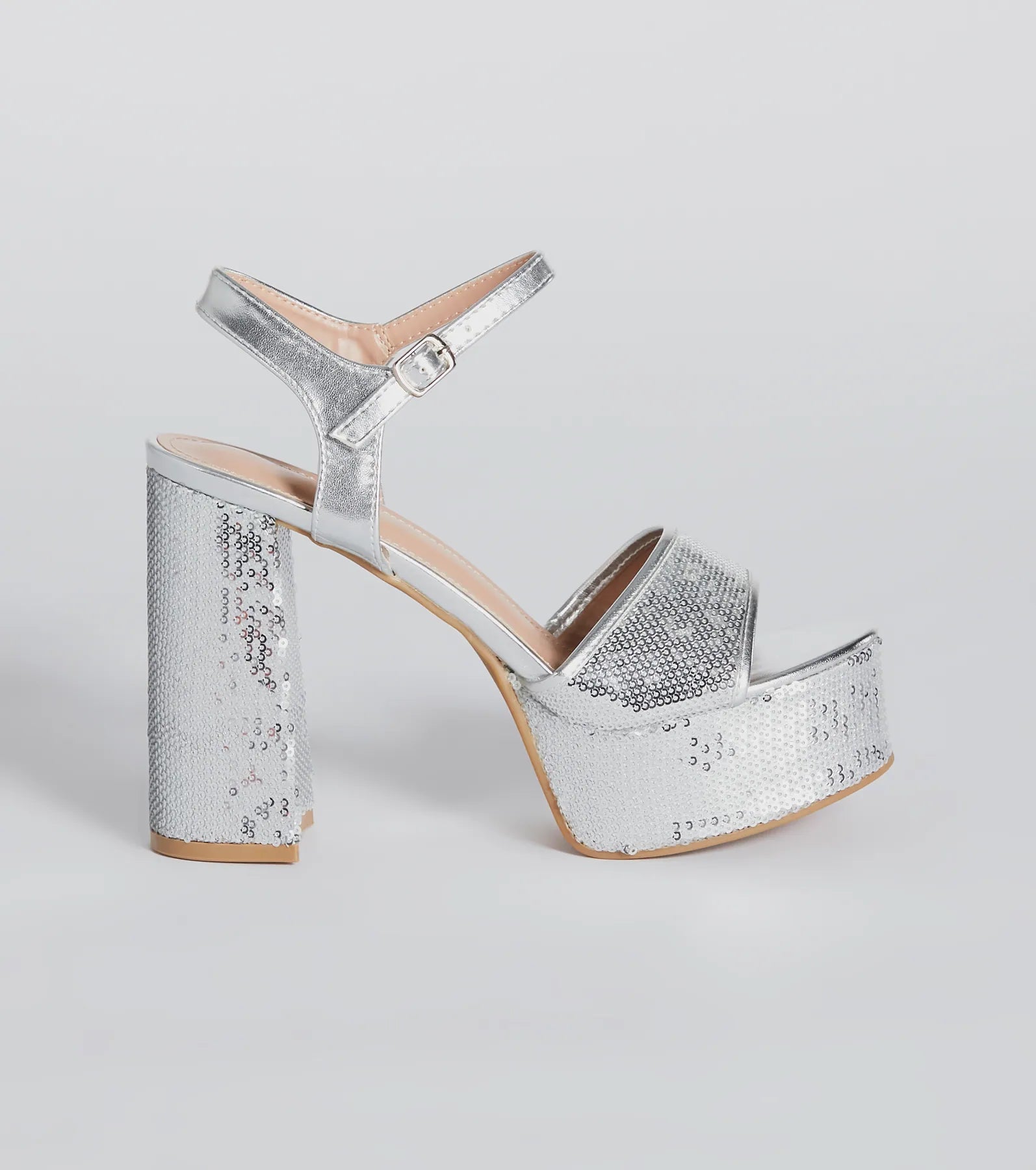 Ultimate Sparkle Sequin Platform Heels