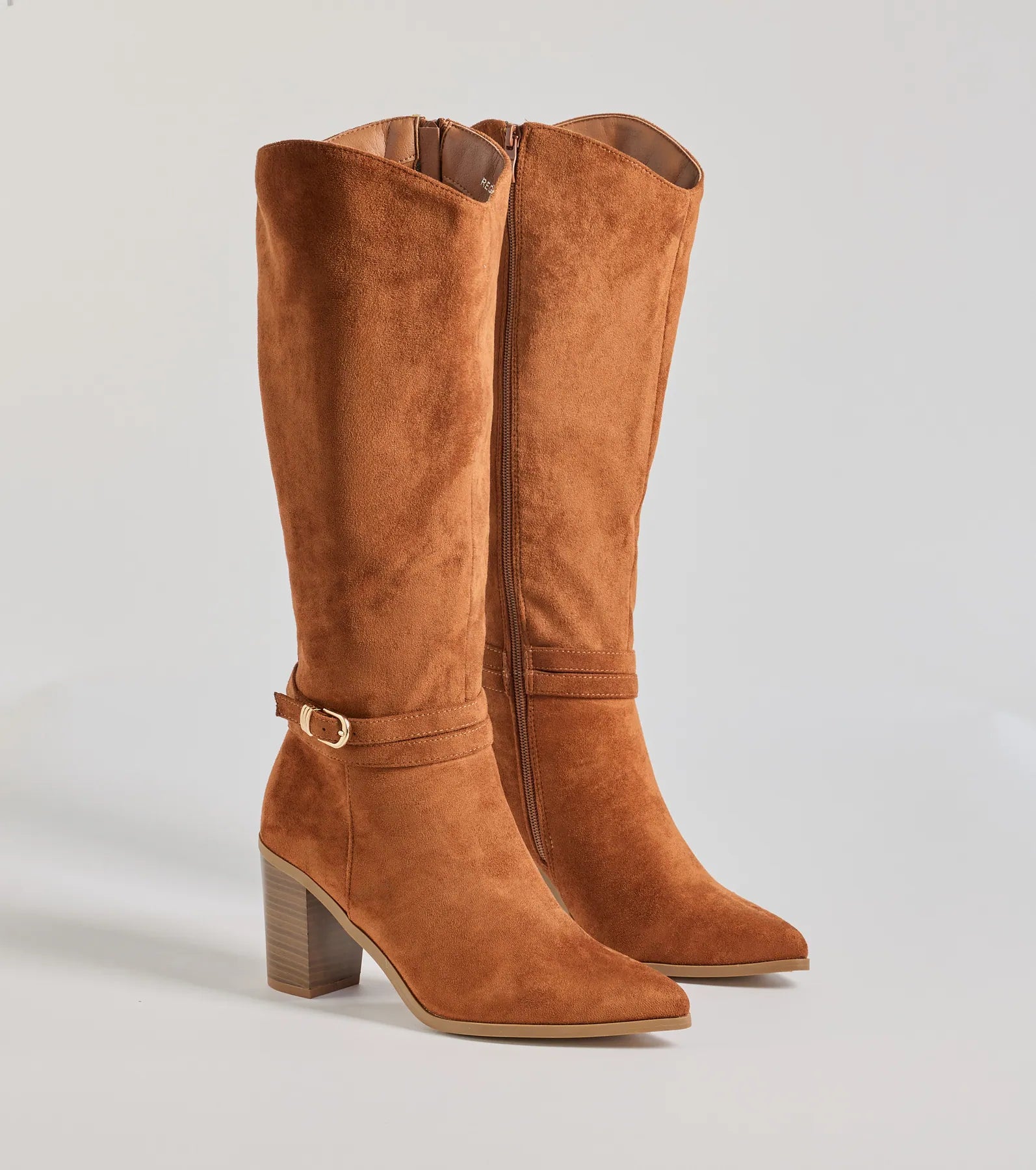 Ultimate Fab Slay Buckle Strap Boots - Premium Under-The-Knee Style