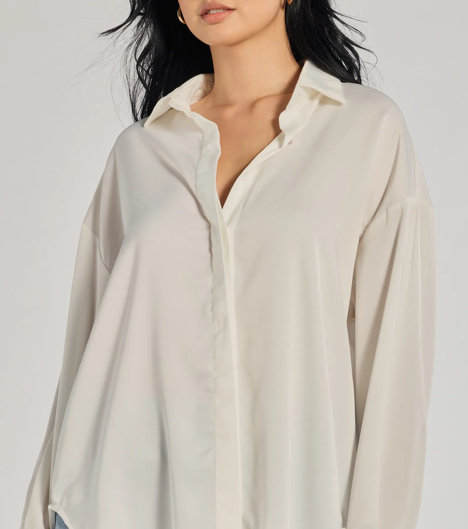 Premium Always Chic Satin Button-Down Top - Ultimate Style Upgrade