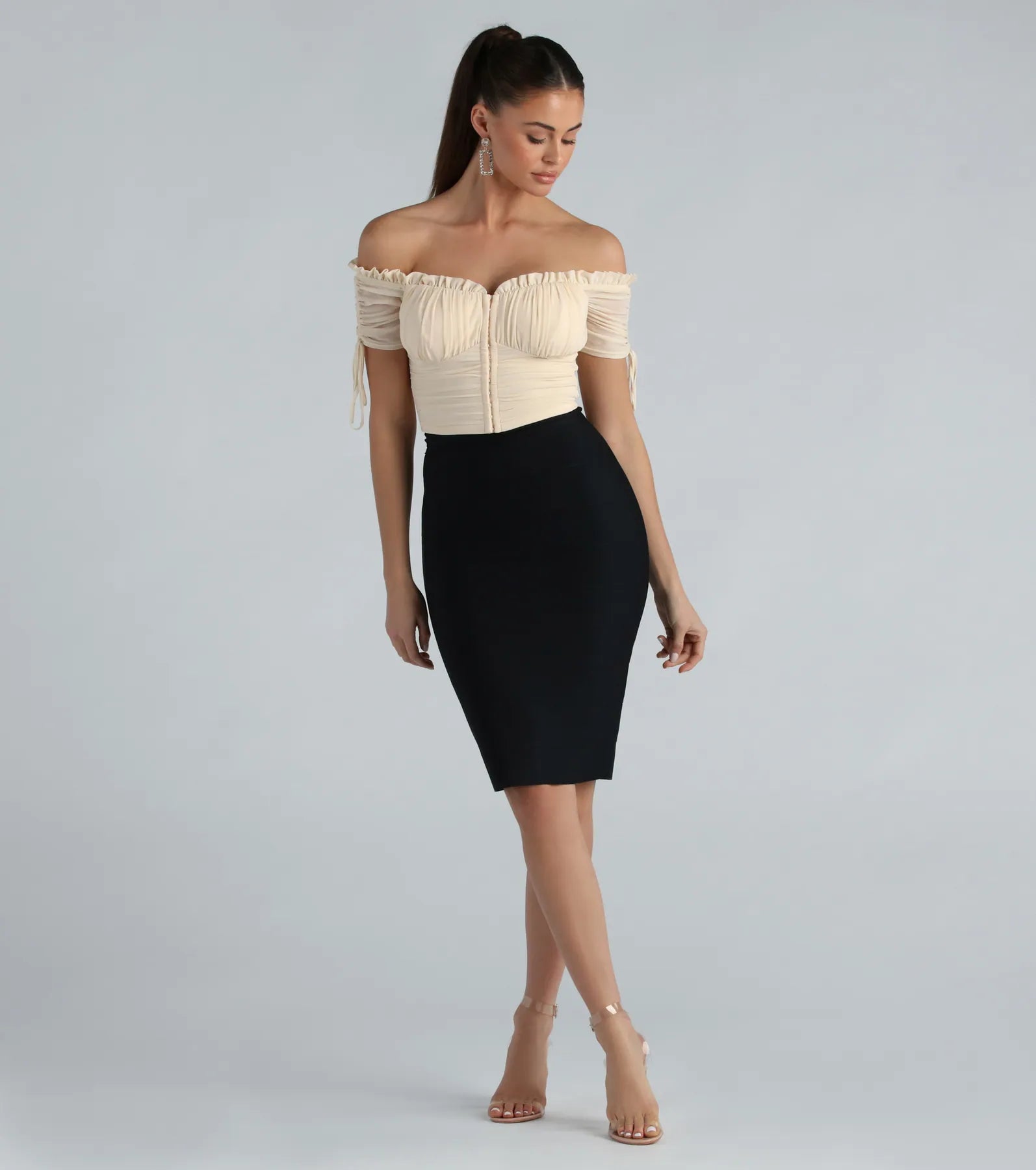 Ultimate Sculpted Bandage Midi Skirt - Premium Fit & Style