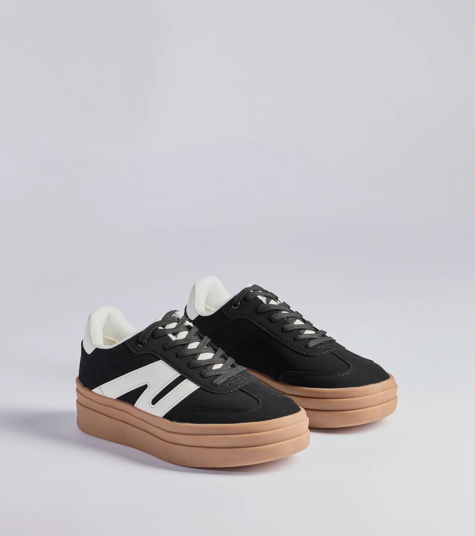 Ultimate Faux Suede Platform Sneakers - Upgrade Your Style