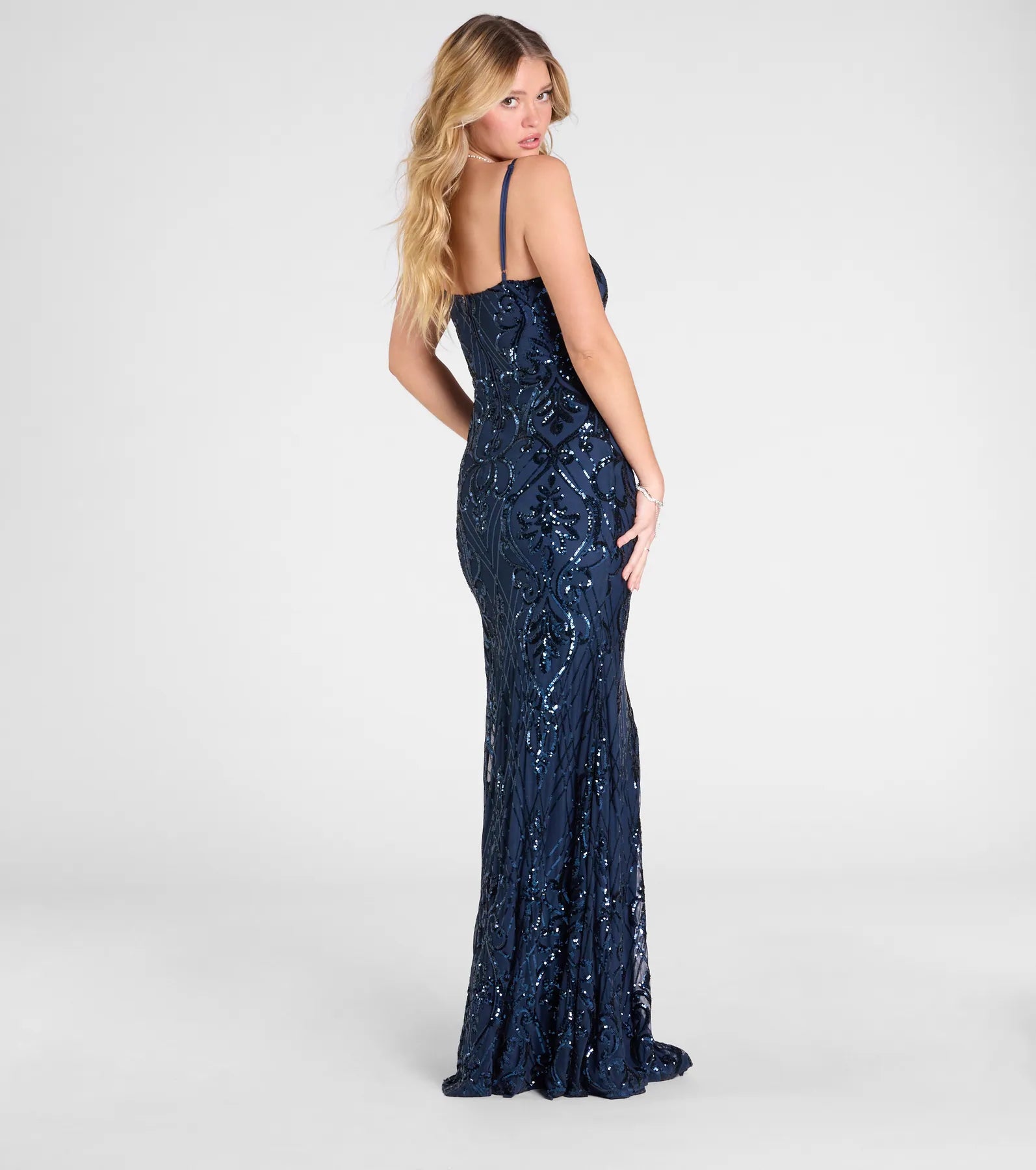 Premium Jillian Sequin Glamour Dress