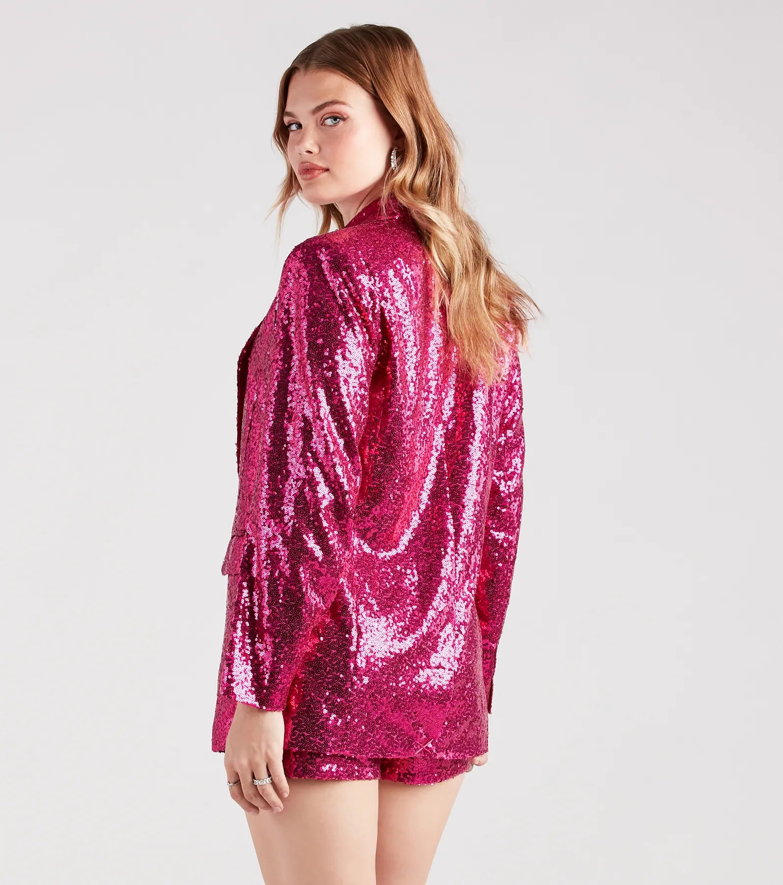 Ultimate Glamour Sequin Blazer - Premium Shine