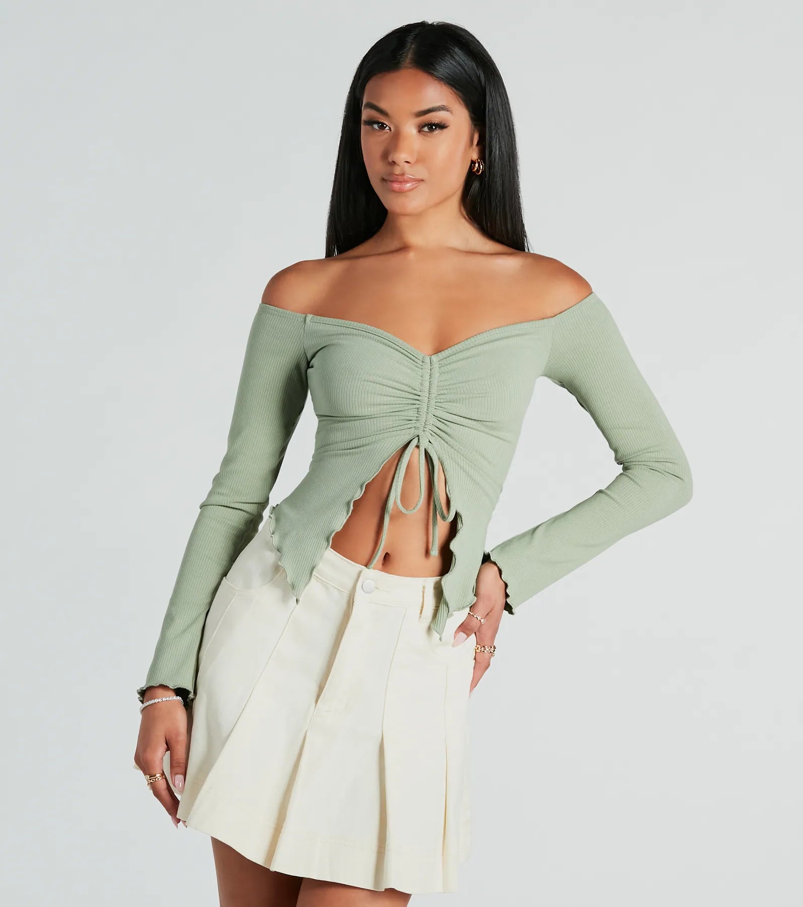 Ultimate Off-The-Shoulder Crop Top for Everyday Chic