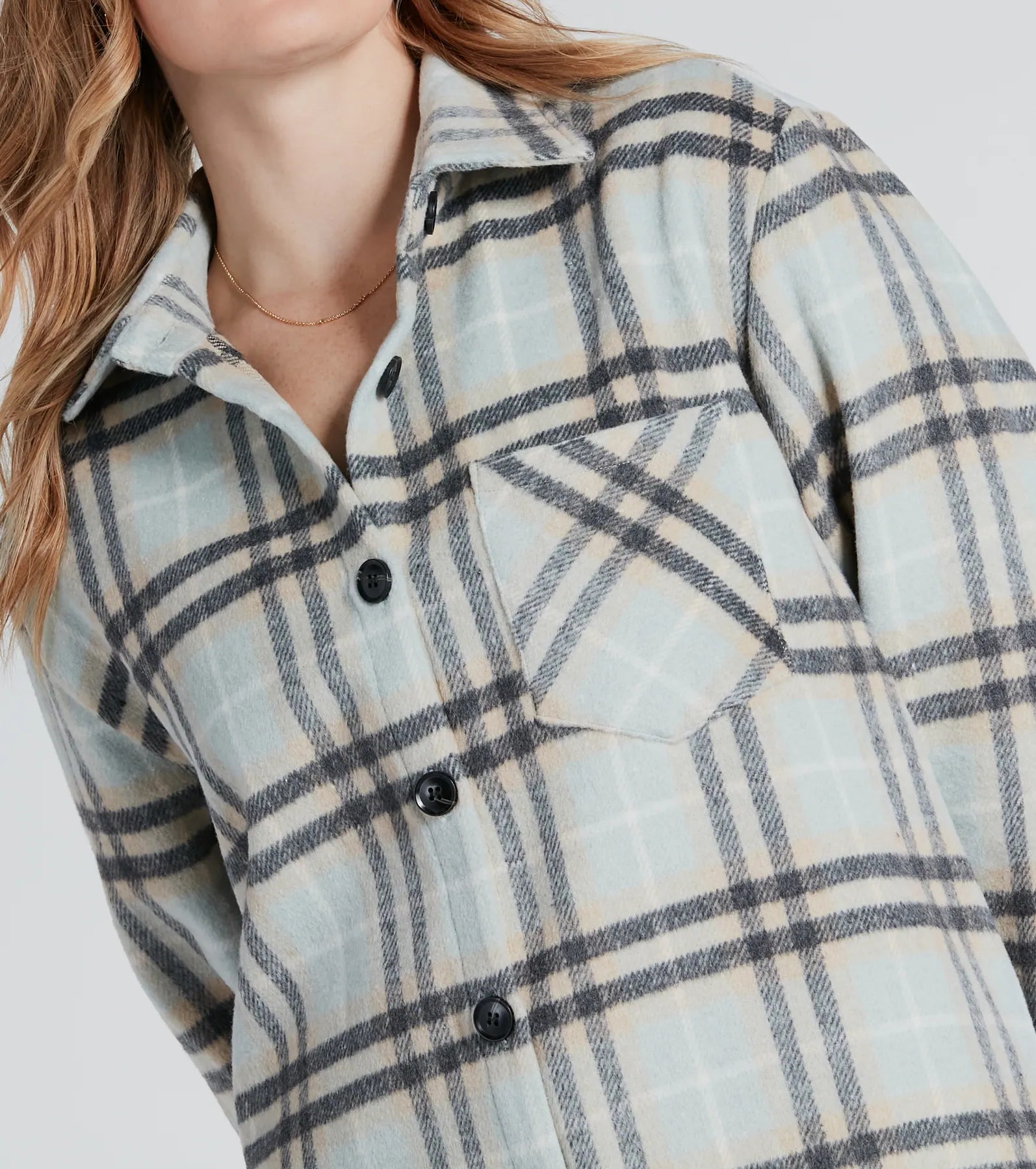 Ultimate Plaid Flannel Shacket - Effortless Style Upgrade