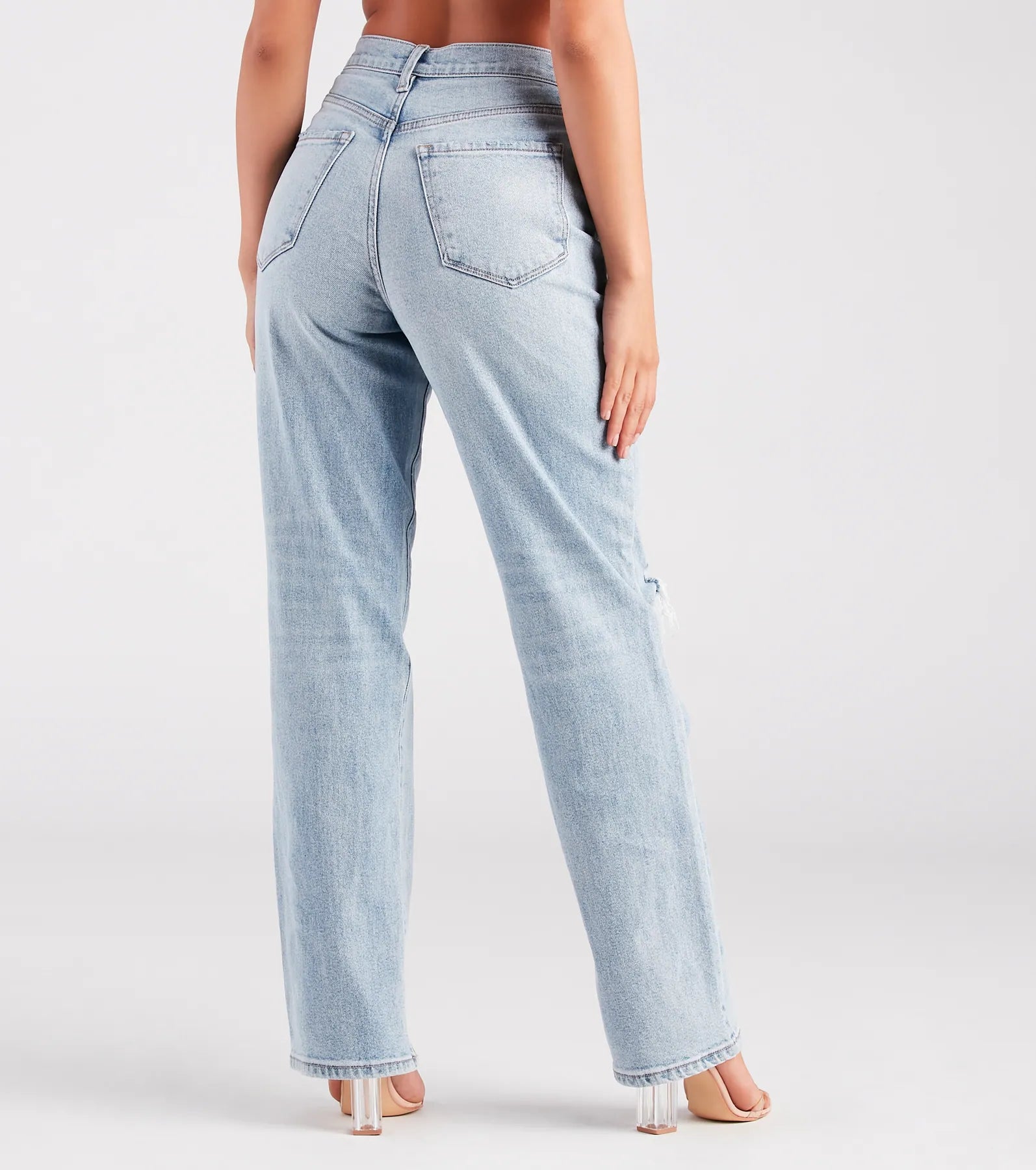 Premium Total Mood High-Rise Boyfriend Jeans - Ultimate Comfort & Style