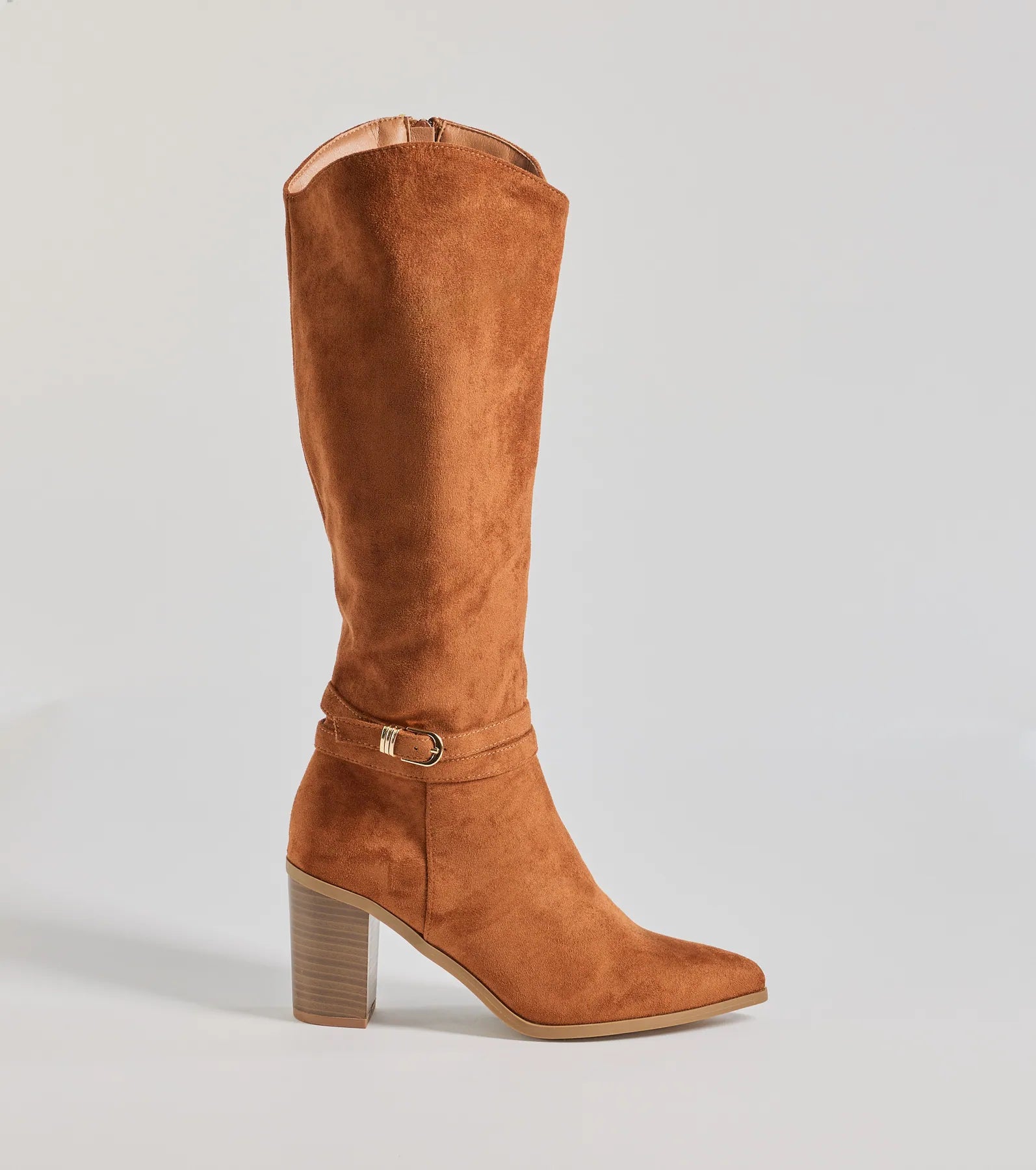 Ultimate Fab Slay Buckle Strap Boots - Premium Under-The-Knee Style