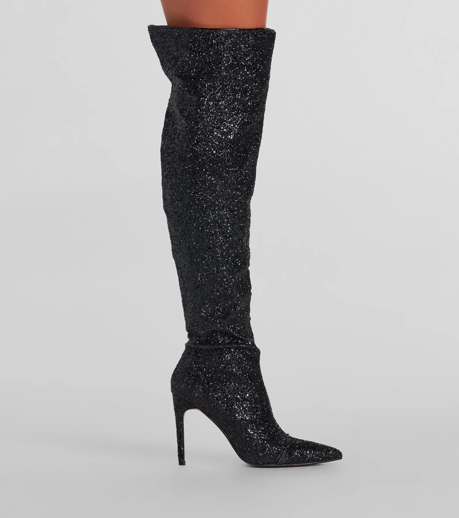 Ultimate Glam Sparkle Over-The-Knee Boots