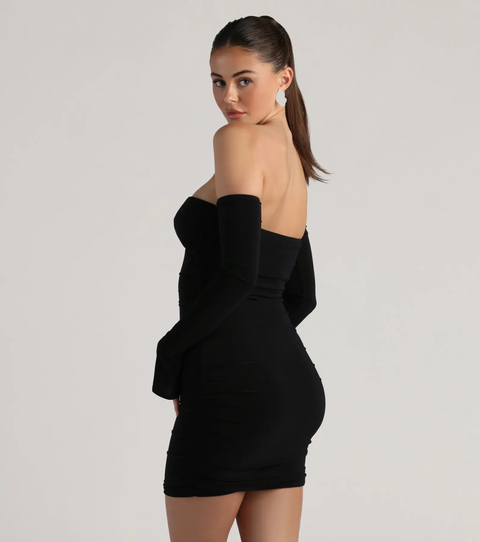 Ultimate Sexy Off-The-Shoulder Mini Dress - Bold & Flirty