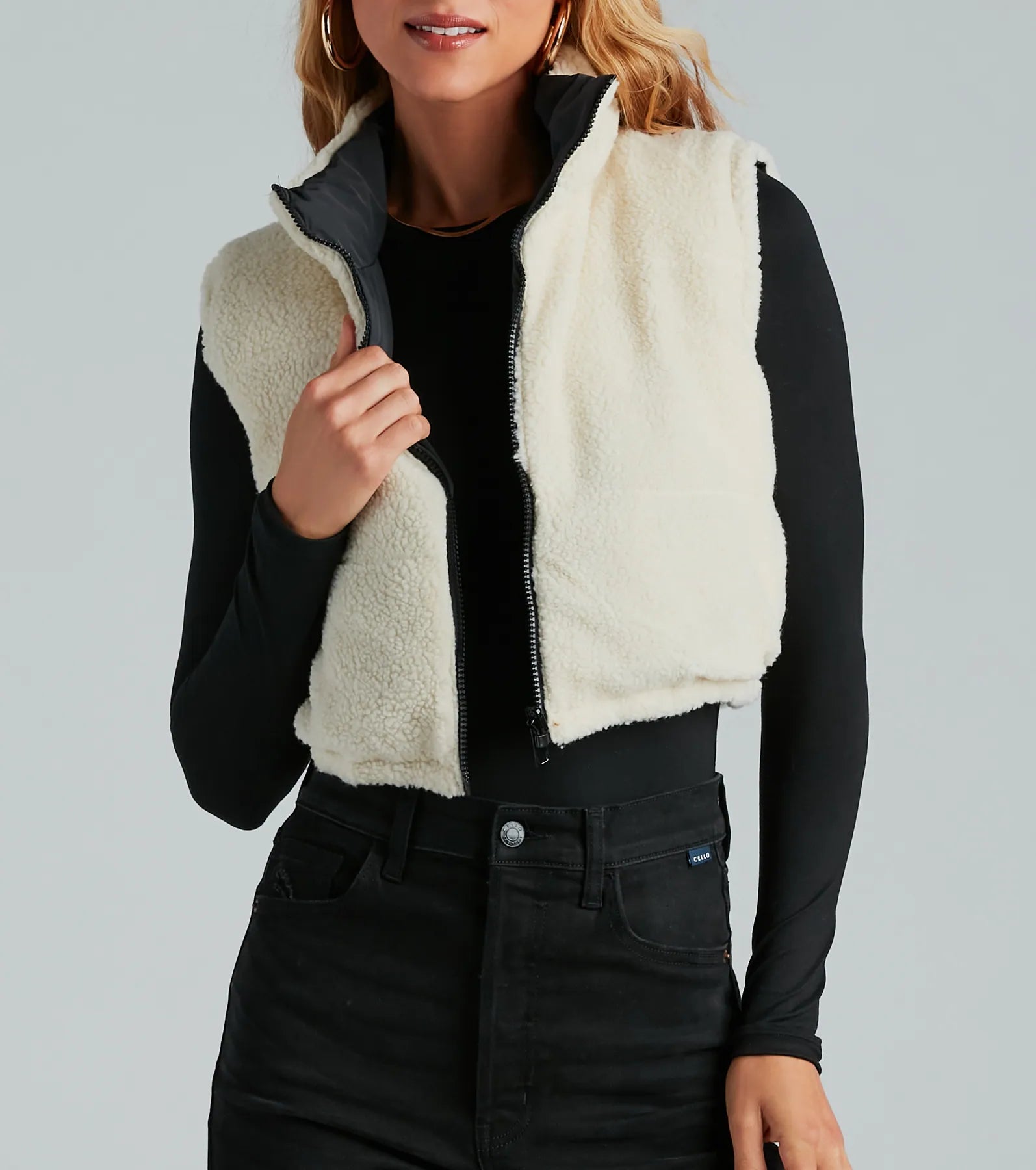 Ultimate Reversible Sherpa Puffer Vest - Premium Fall Essential