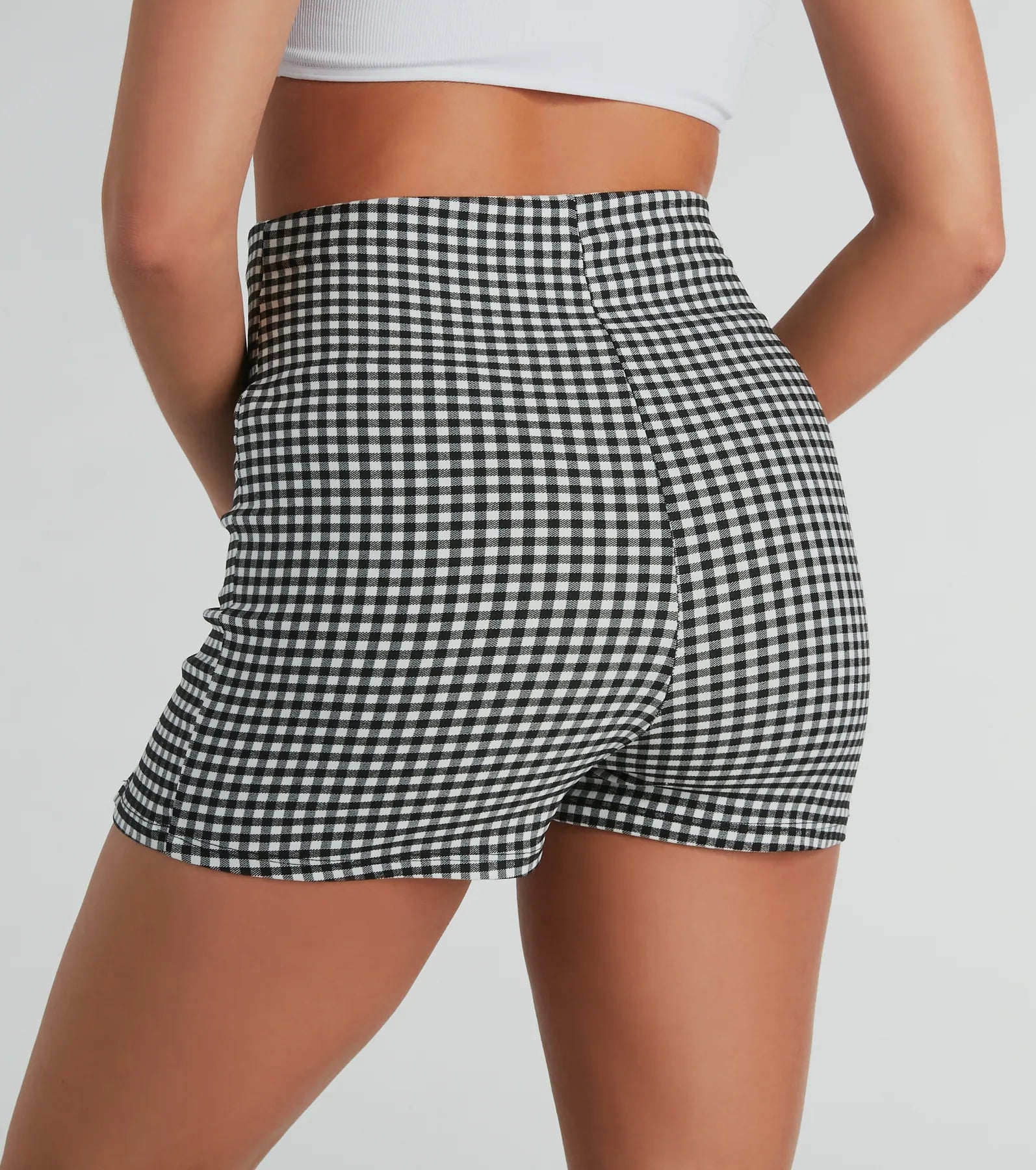 Ultimate Gingham Print Mini Skort - Sweet & Stylish