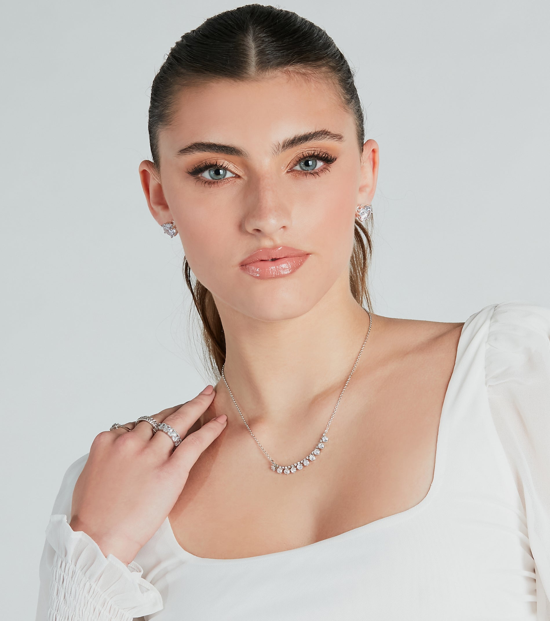 Ultimate Luxe Dainty Cubic Zirconia Necklace - Sparkle in Style