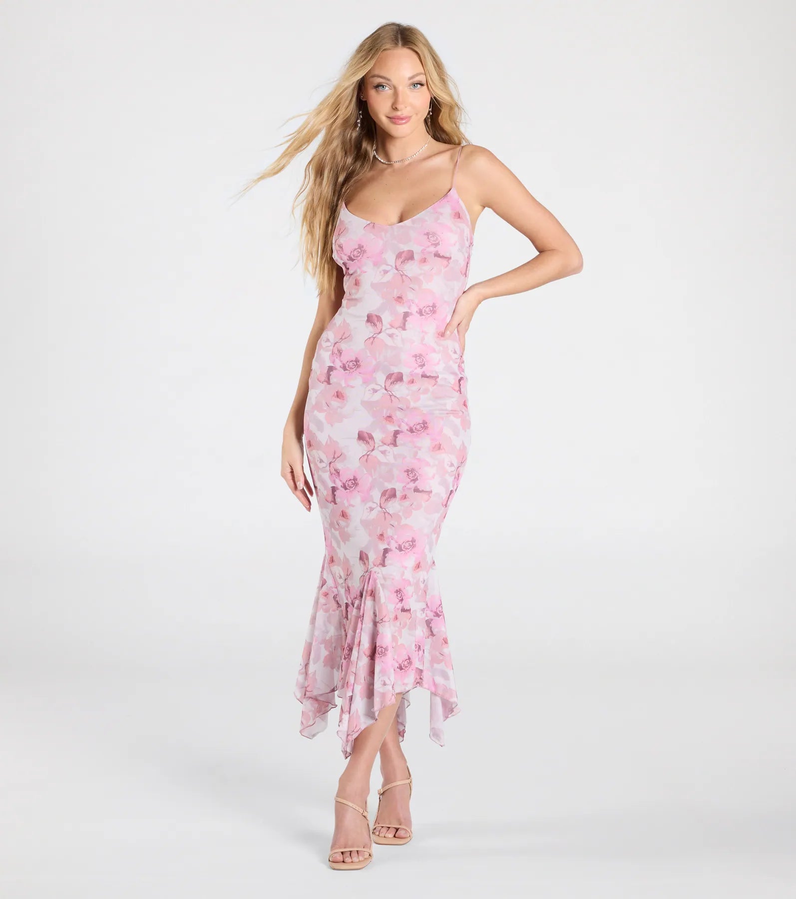 Ultimate Floral Elegance: Ruffle Midi Dress for Every Occasion