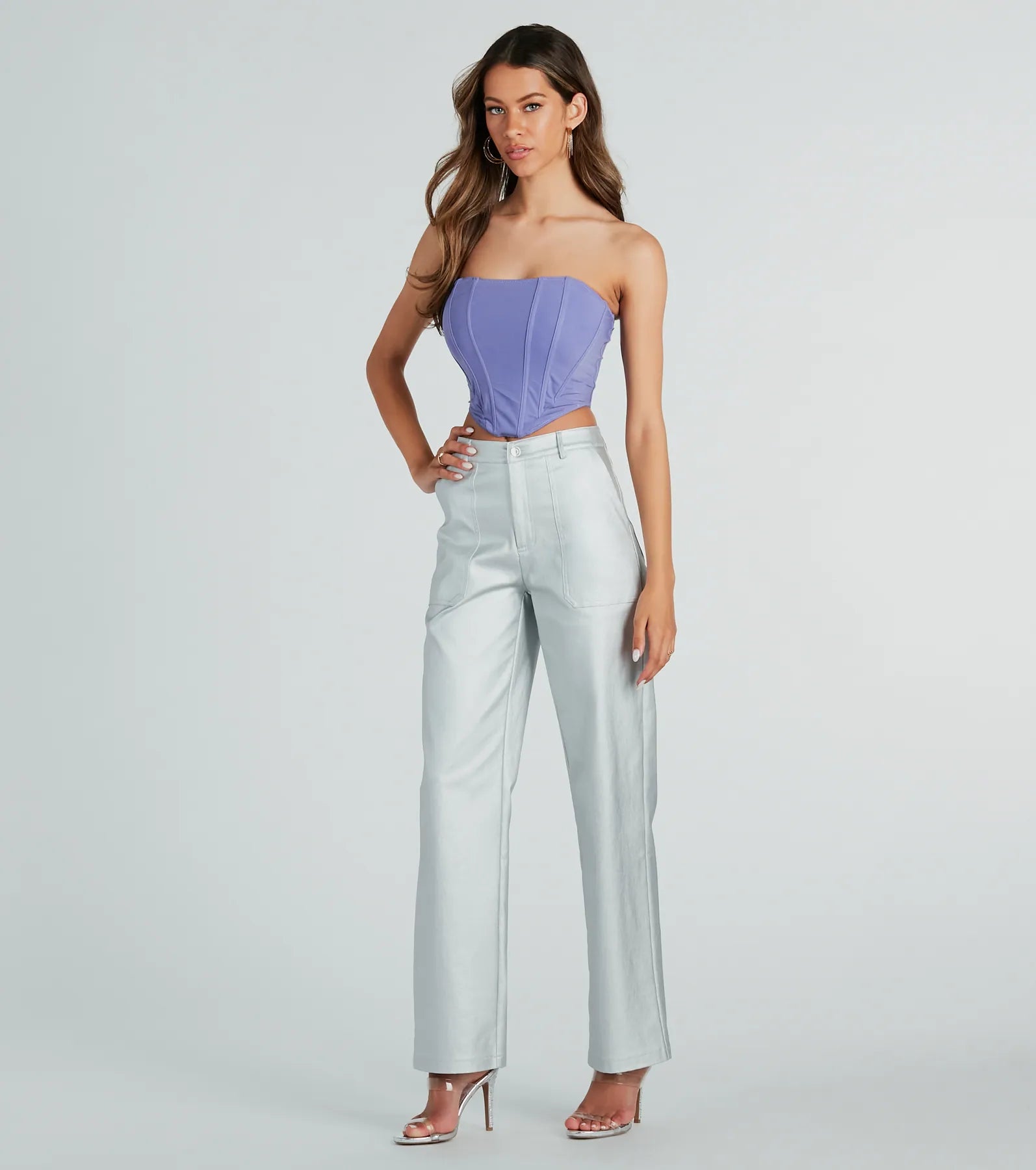 Ultimate Night-Out Cropped Corset Top