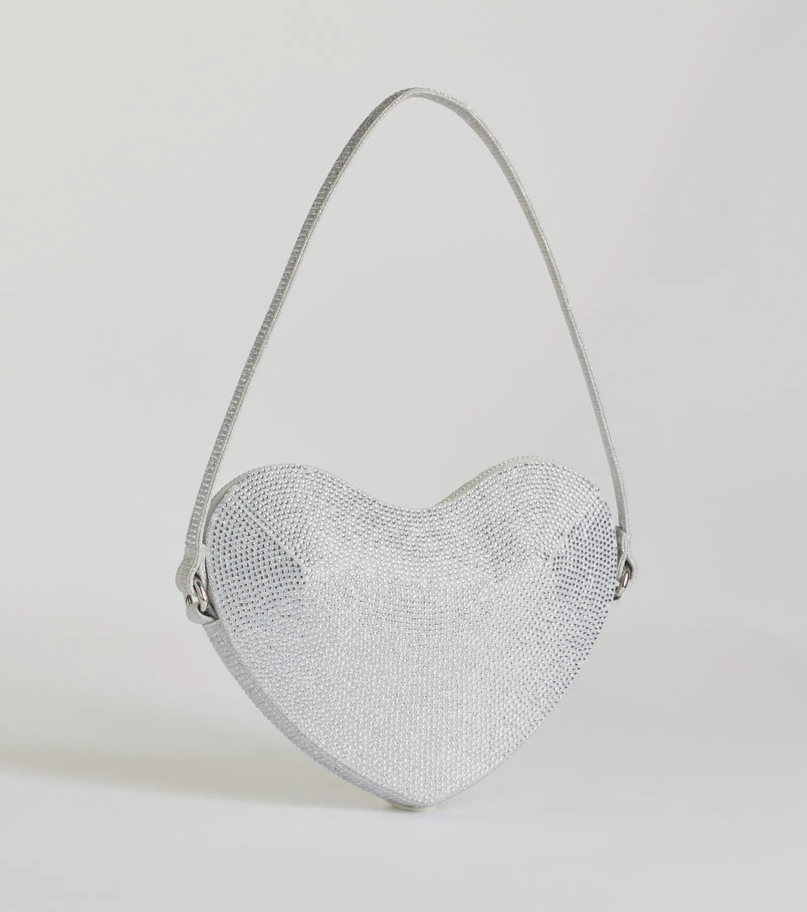 Premium Forever In My Heart Rhinestone Glitter Bag