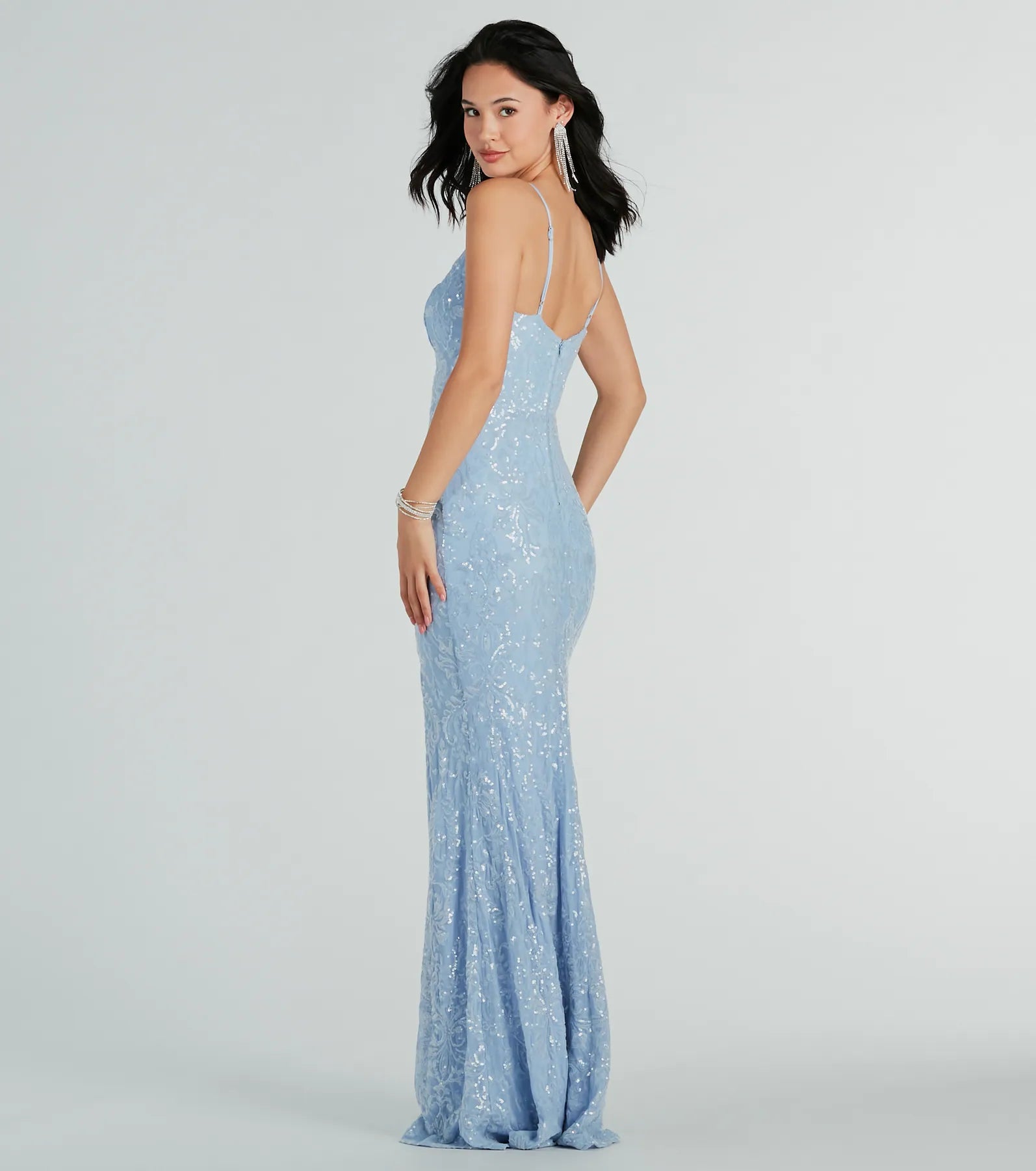 Premium Kailani Sequin Mermaid Gown