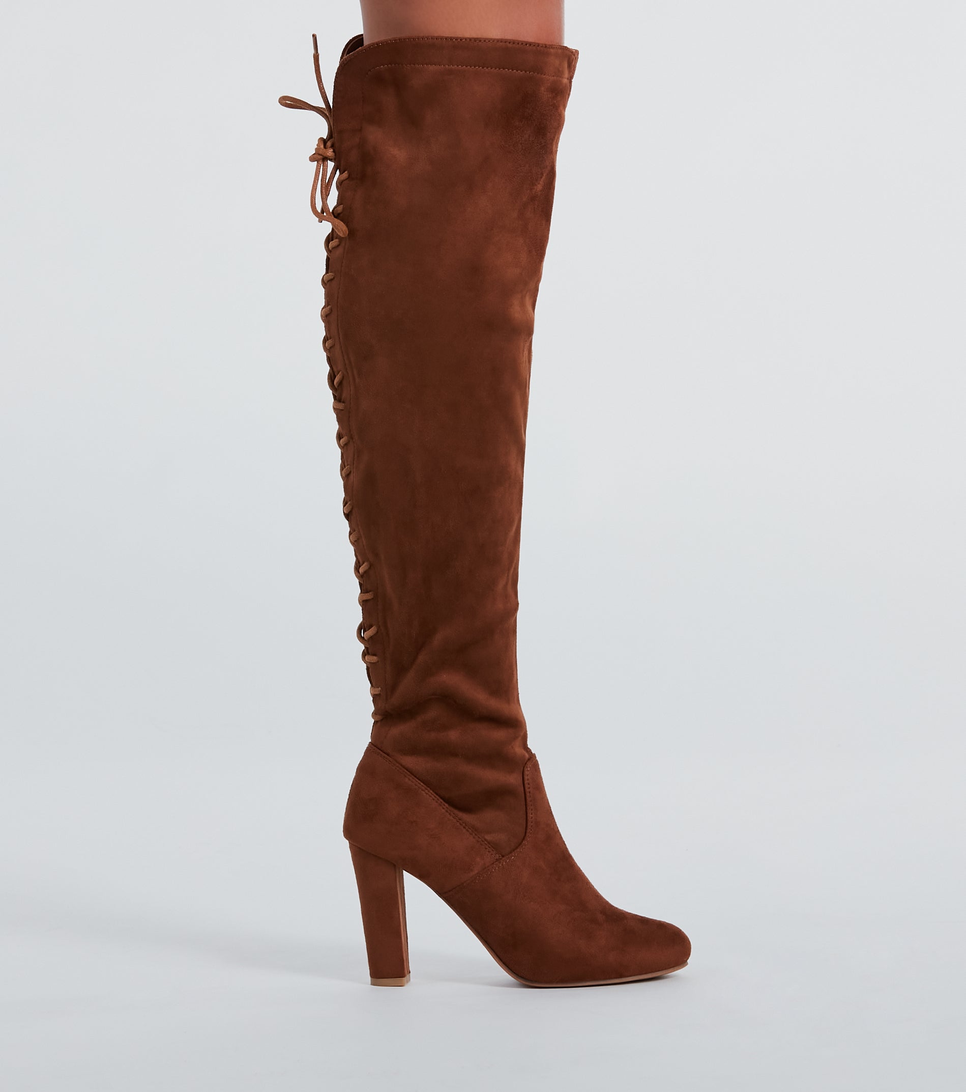 Ultimate Strut Lace-Up Over-The-Knee Boots