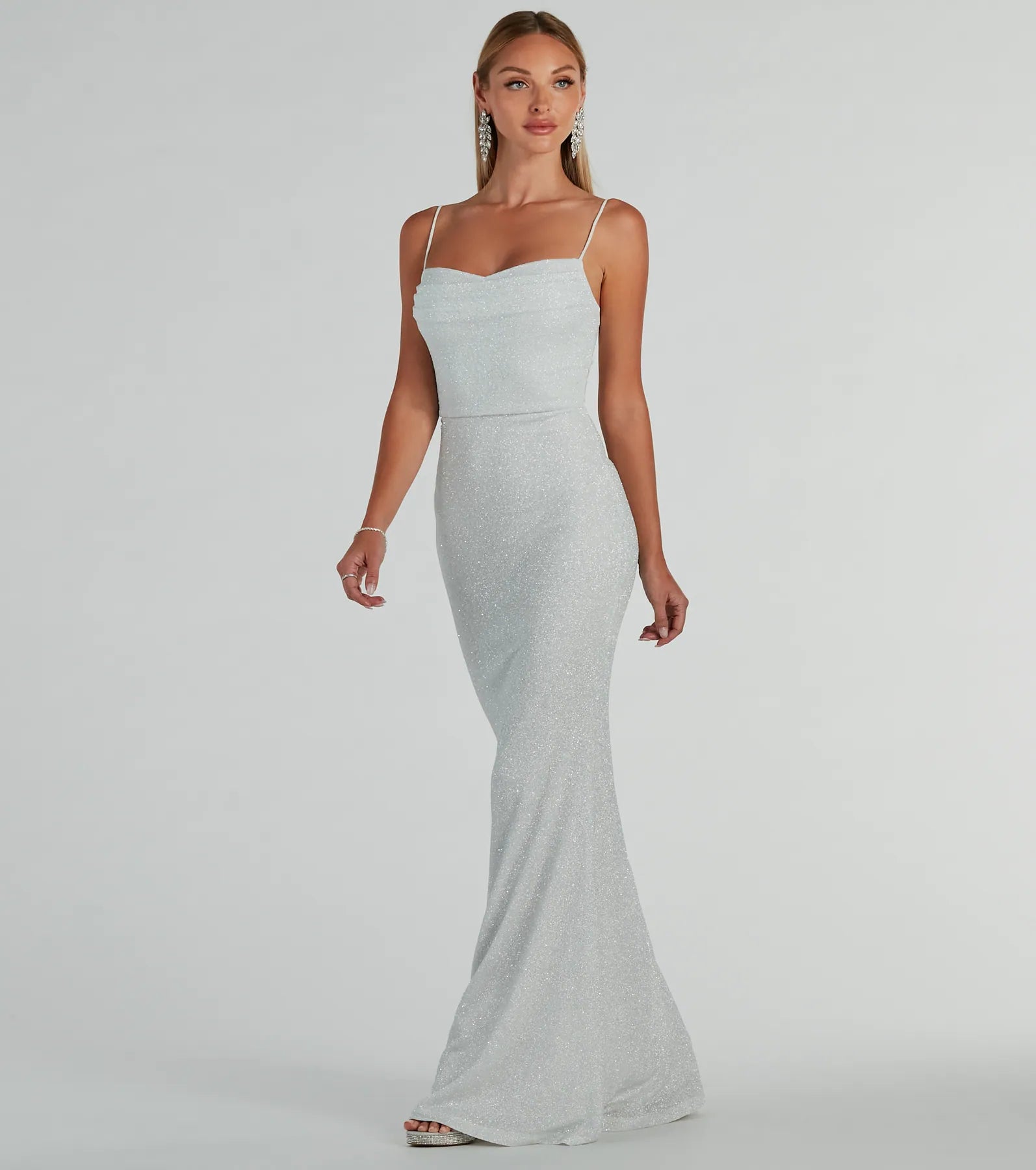 Erica Premium Glitter Mermaid Gown for Special Occasions