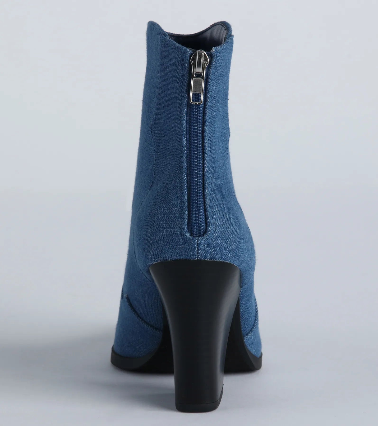 Premium Country Nights Denim Western Booties