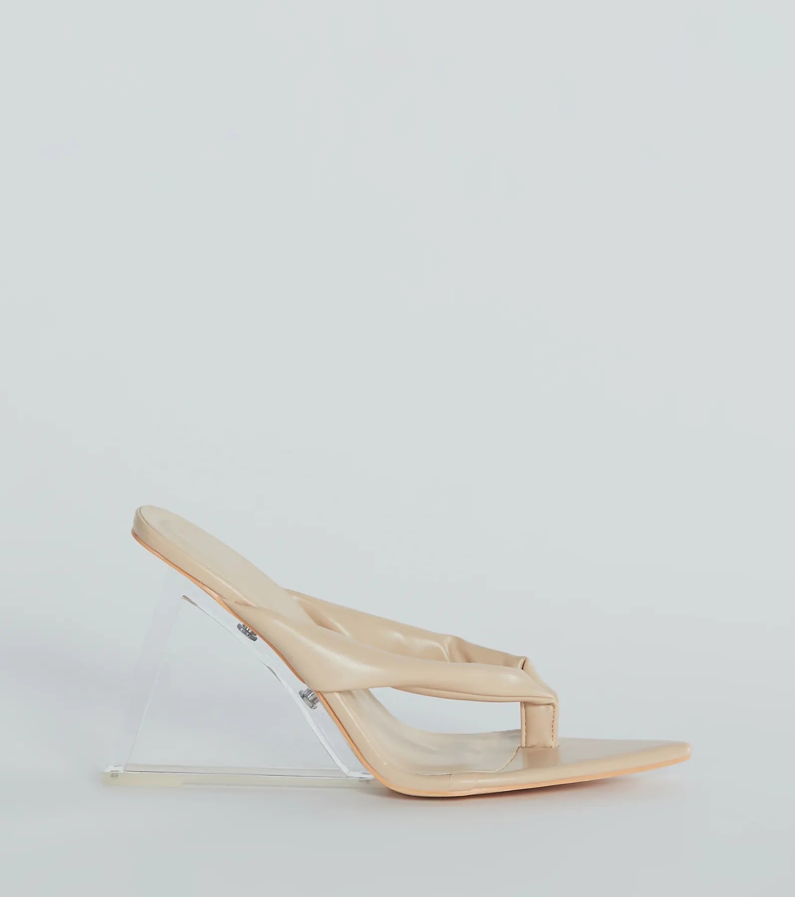 Ultimate Chic Mode Clear Wedge Sandals