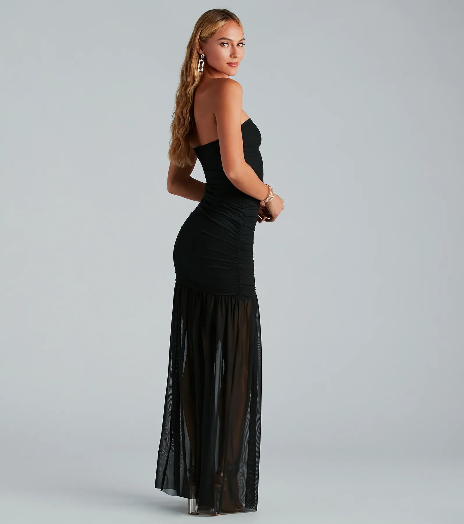 Premium Shaliee Strapless Mermaid Gown for Special Occasions