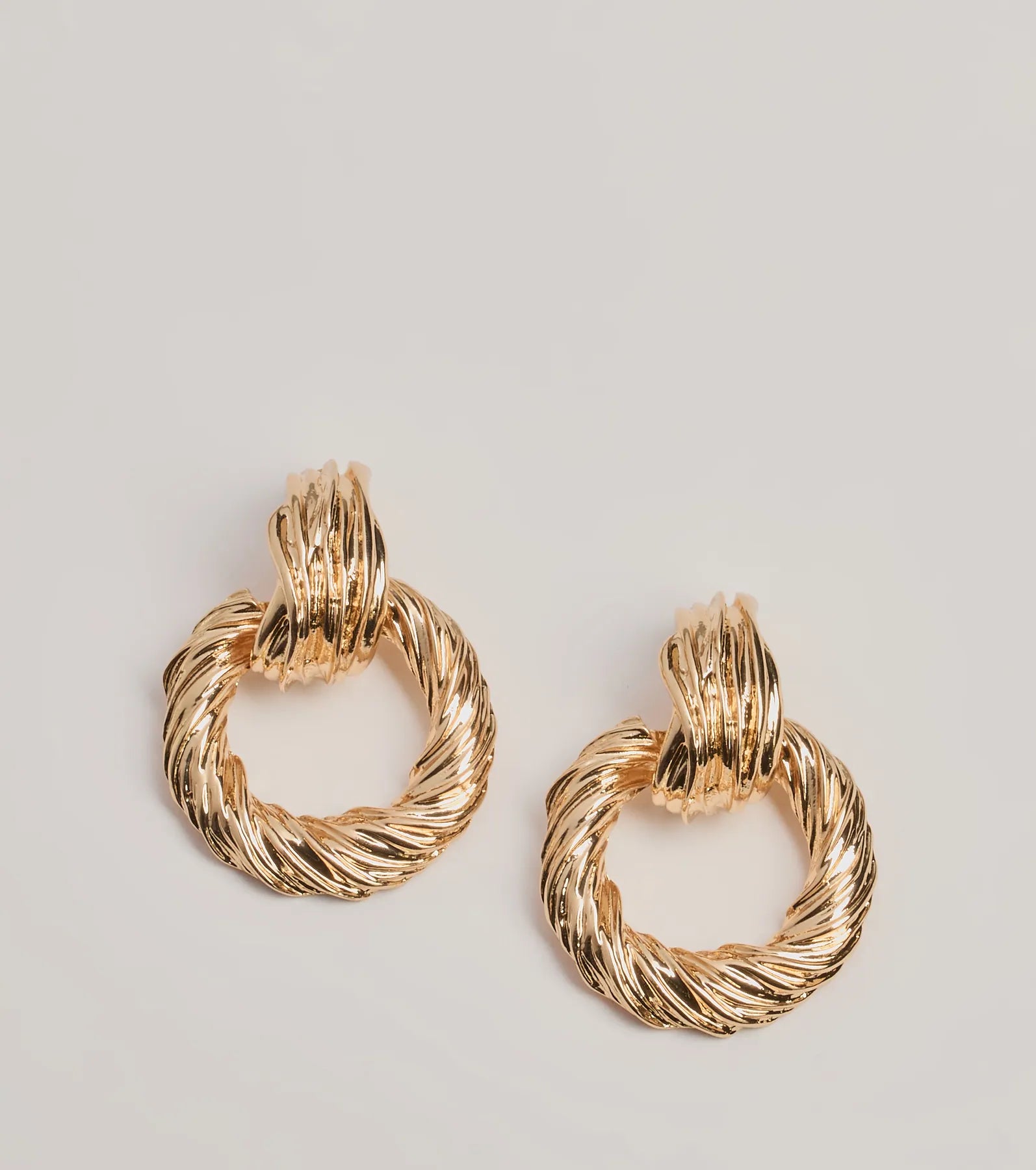 Premium Textured Drop Earrings - Ultimate Style Statement