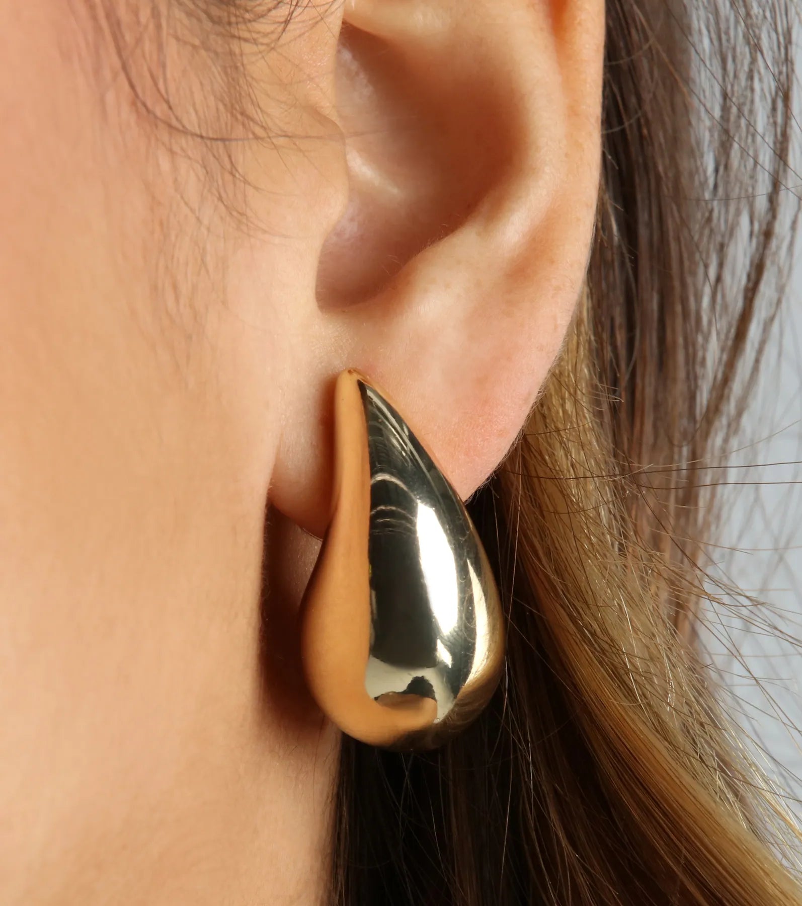 Premium Chunky Teardrop Earrings for a Chic Look