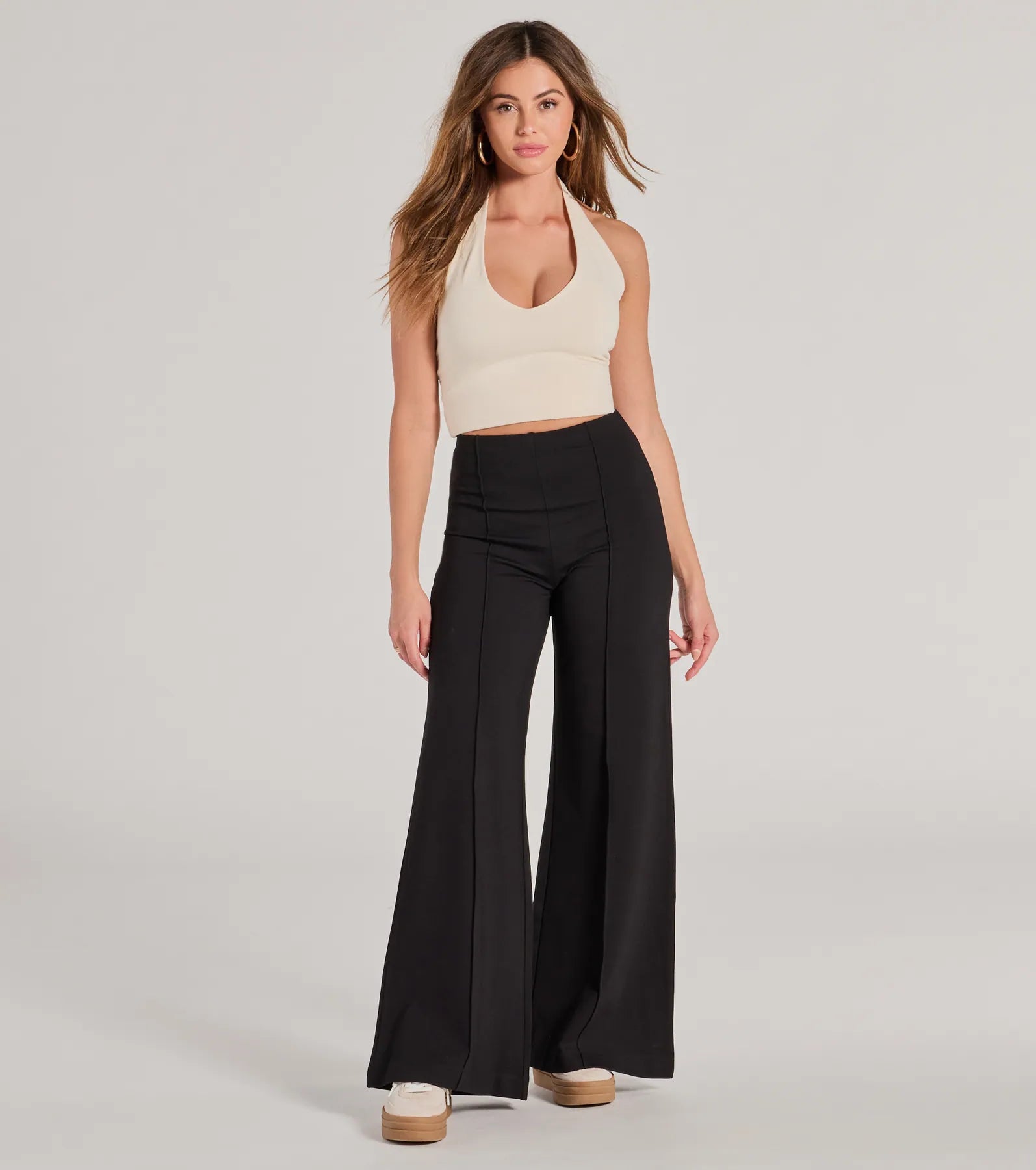 Premium Wide-Leg Ponte Pants: Ultimate Comfort & Style